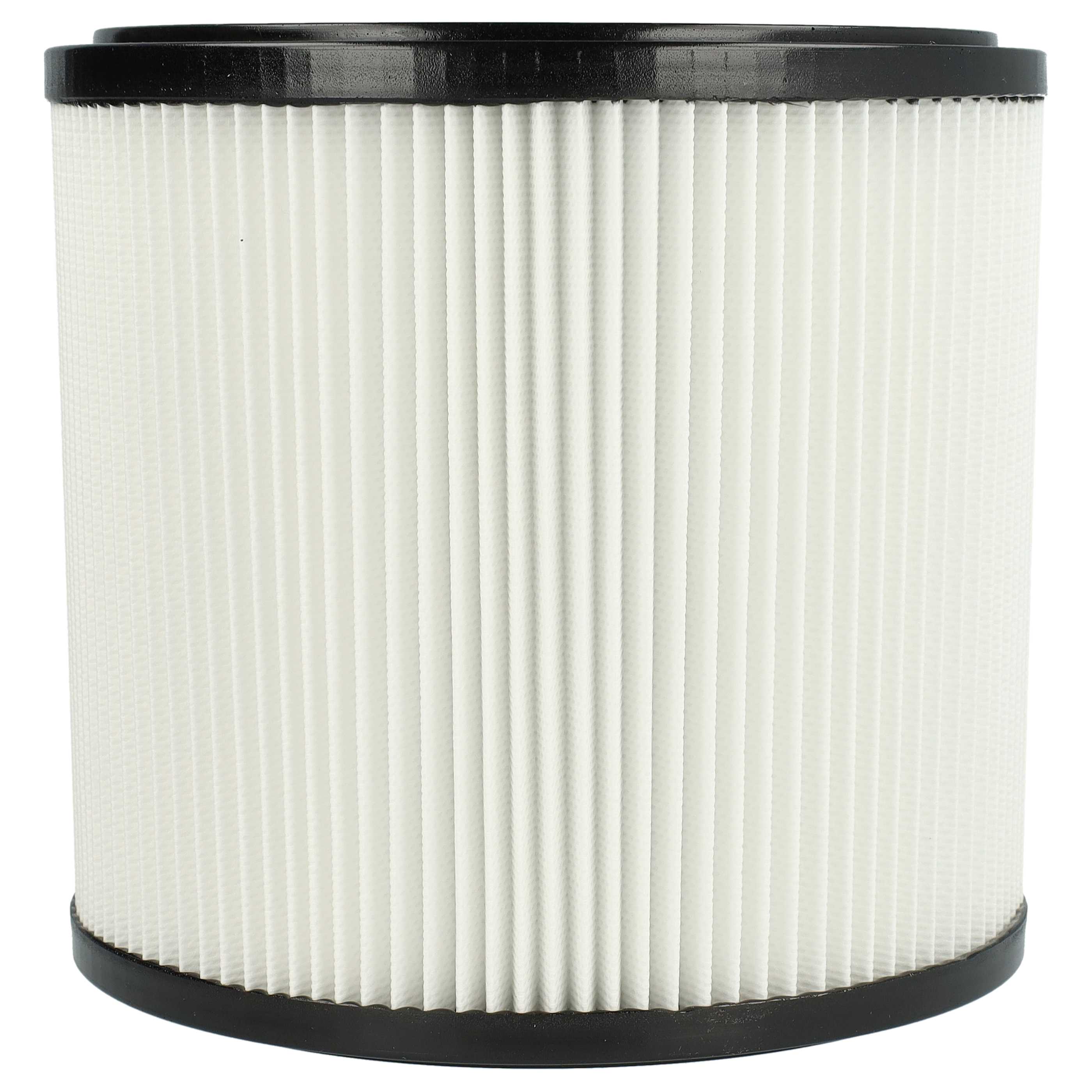 4x Filtercartridge filter replaces Starmix 413525, 4011240413525 for Starmix Vacuum Cleaner, black / white