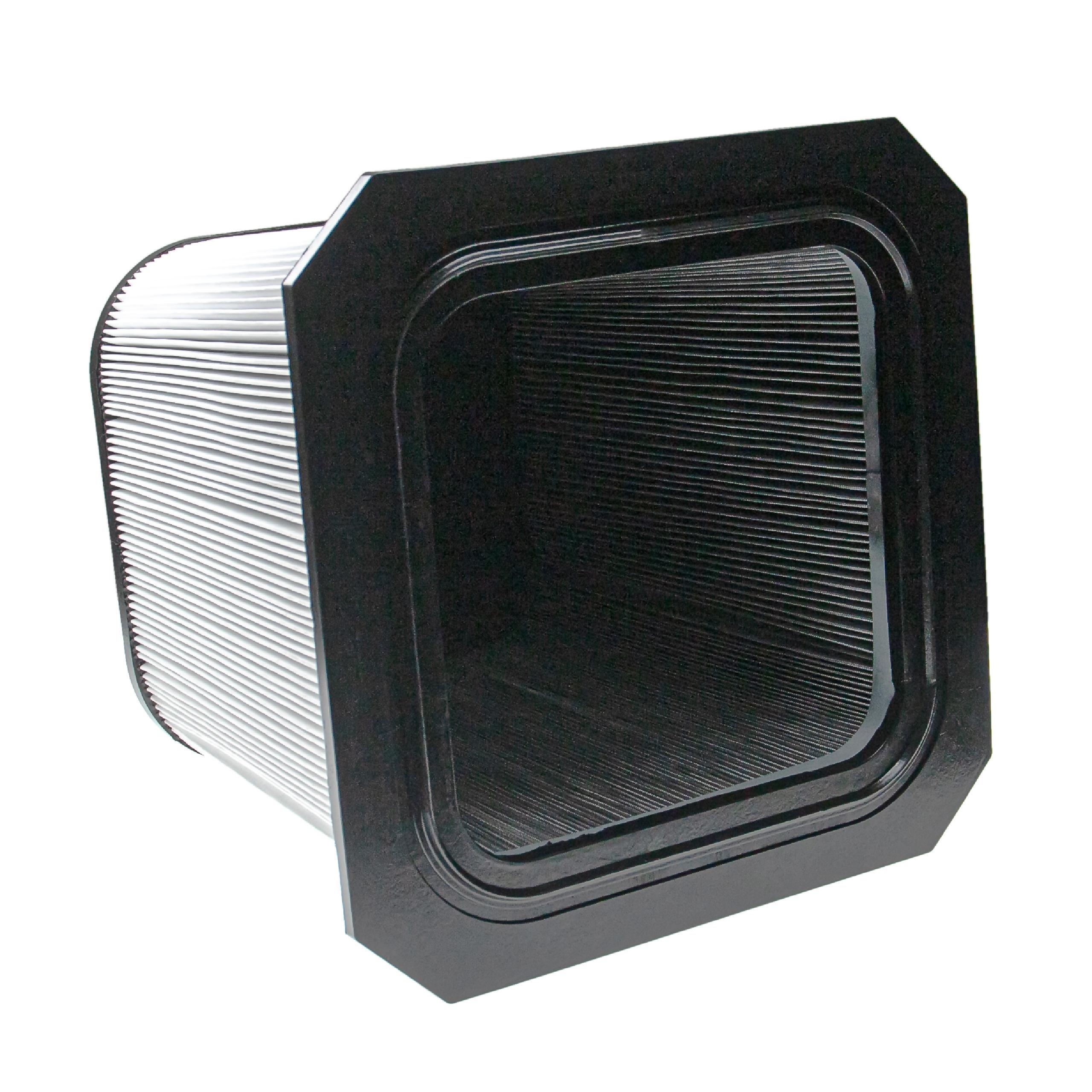 vhbw Microfiltre compatible avec Dustcontrol DC AirCube 1200 purificateur d'air - Filtre à air Noir / blanc
