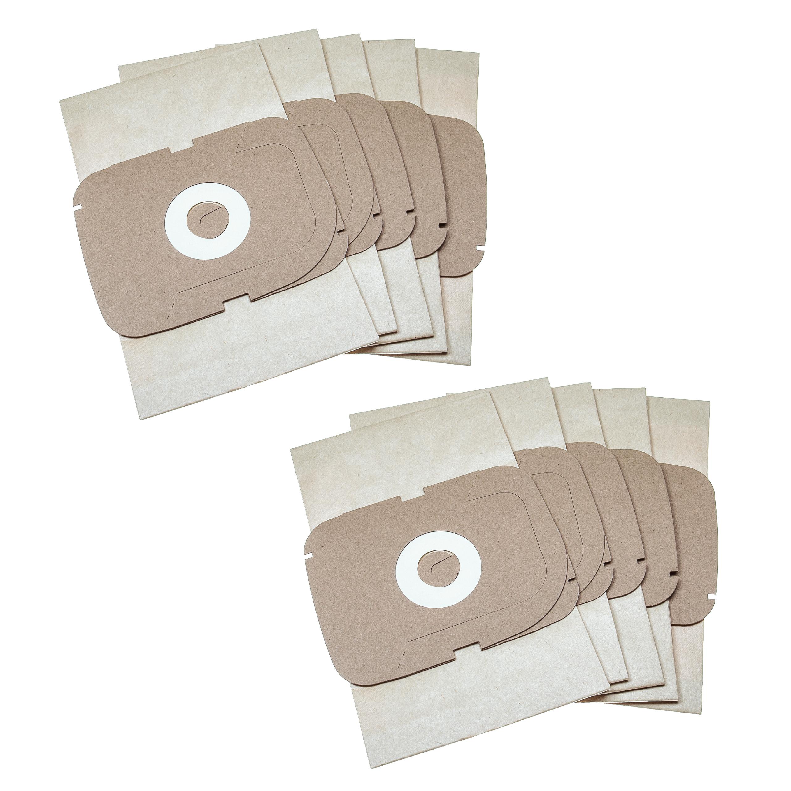 10x Vacuum Cleaner Bag replaces Lux 111000150 for Lux - paper