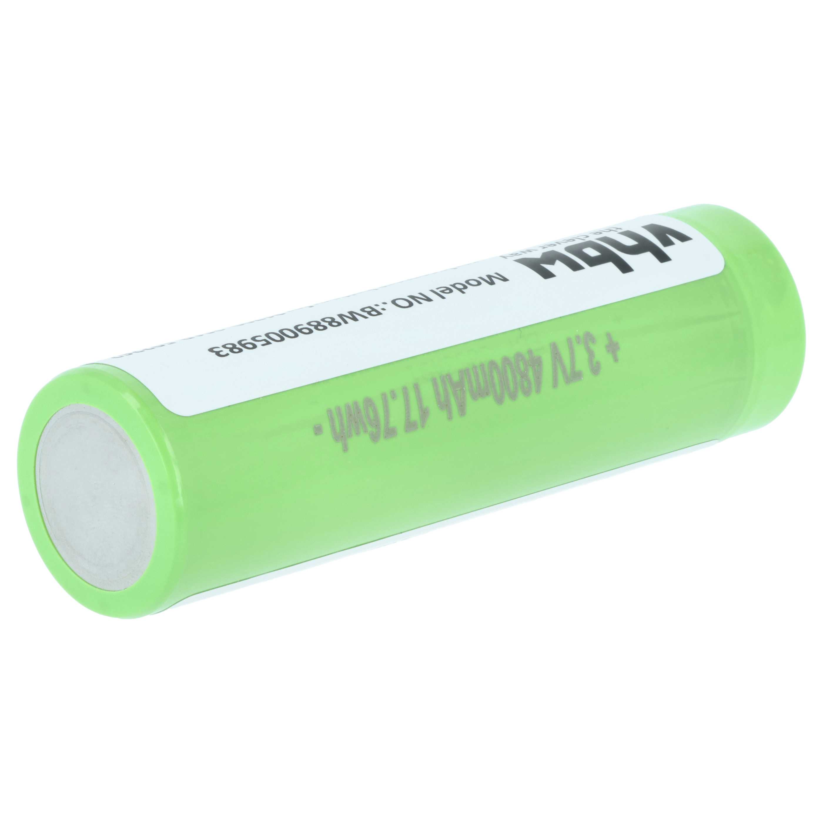 Batterie (2 pcs.) remplace Ledlenser 2S1P, 502262 lampe de poche Ledlenser - 4,8Ah 3,7V Li-ion