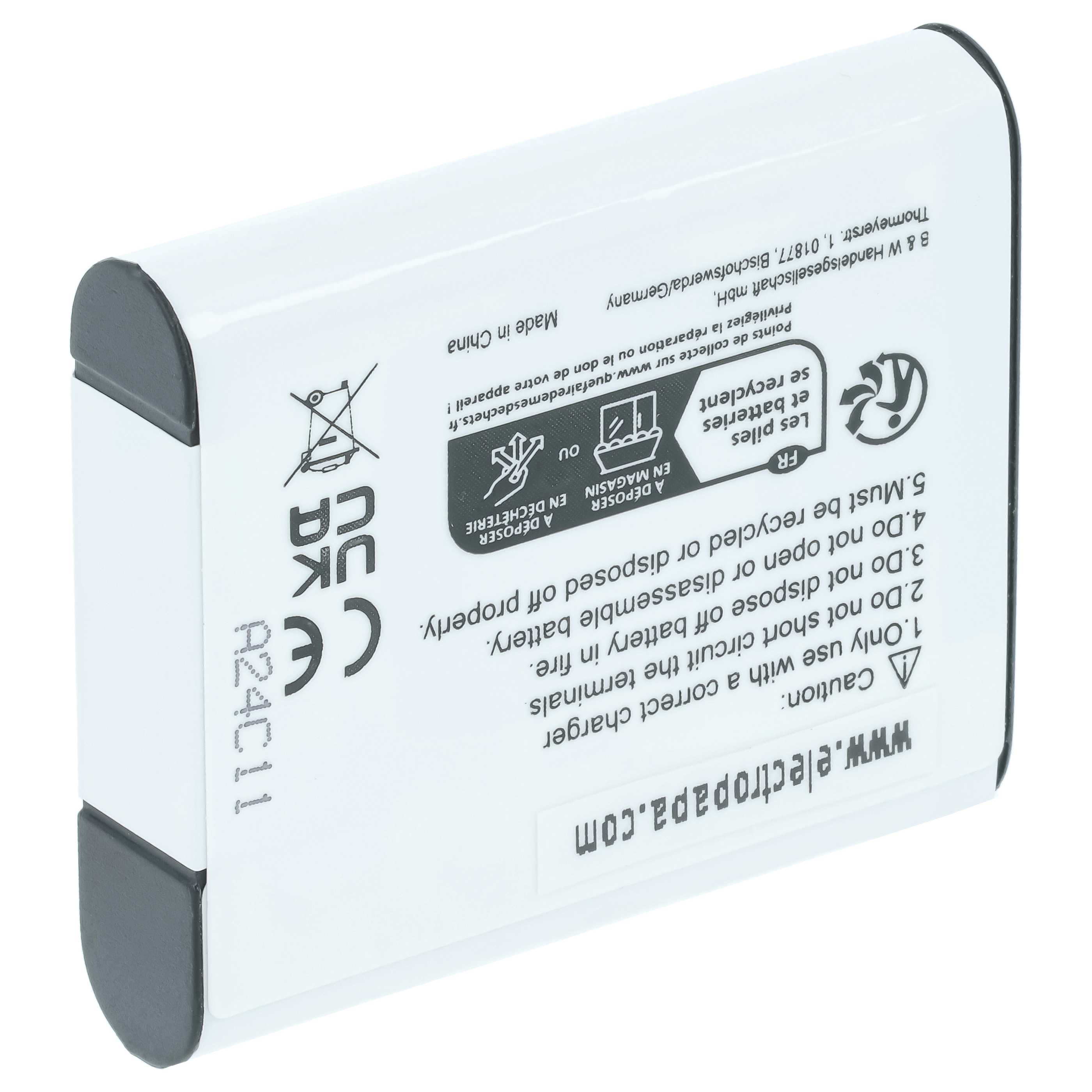 Akumulator do aparatu cyfrowego zamiennik Olympus Li-92B, Li-90B - 1050 mAh 3,7 V Li-Ion