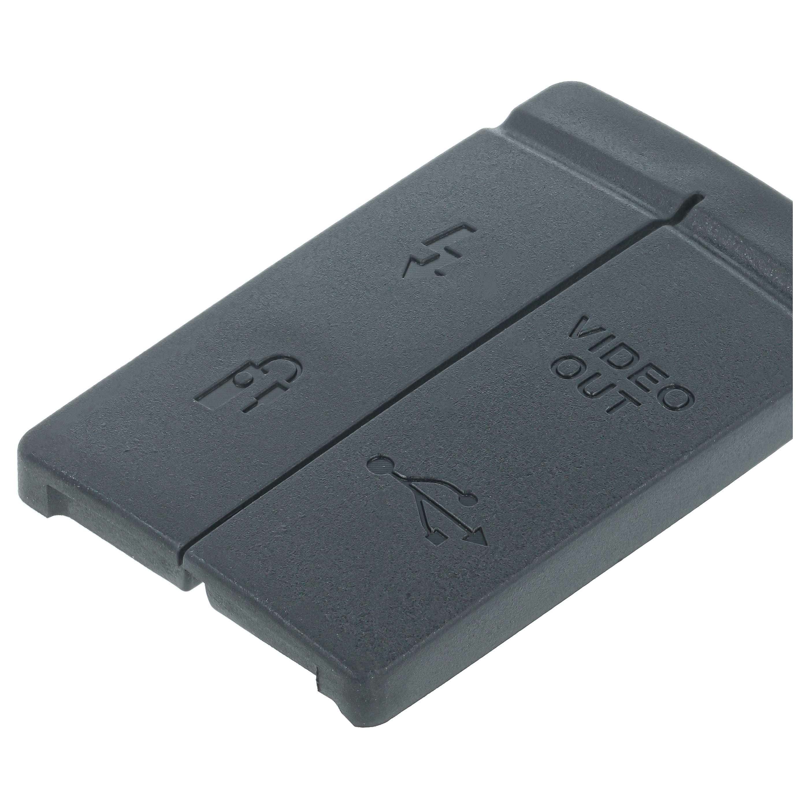 Cache-connectiques pour appareil photo DSLR Canon EOS 40D - Pour prise USB/HDMI