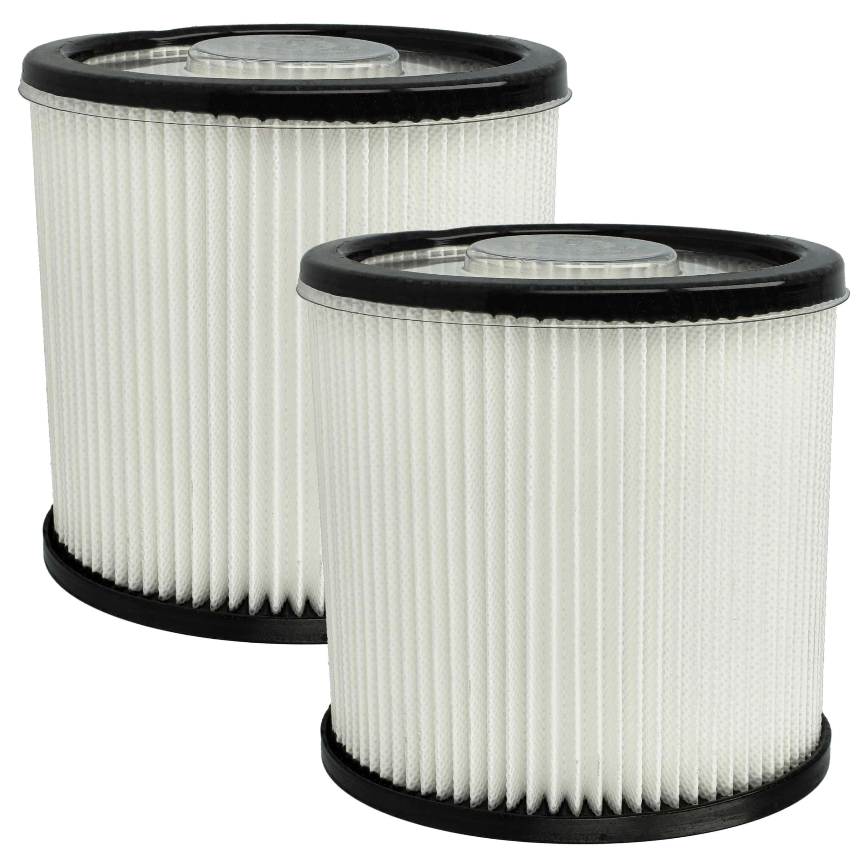 2x Filter replaces Scheppach 4014915222866, 7907709701 for Scheppach Vacuum Cleaner, filter class F7