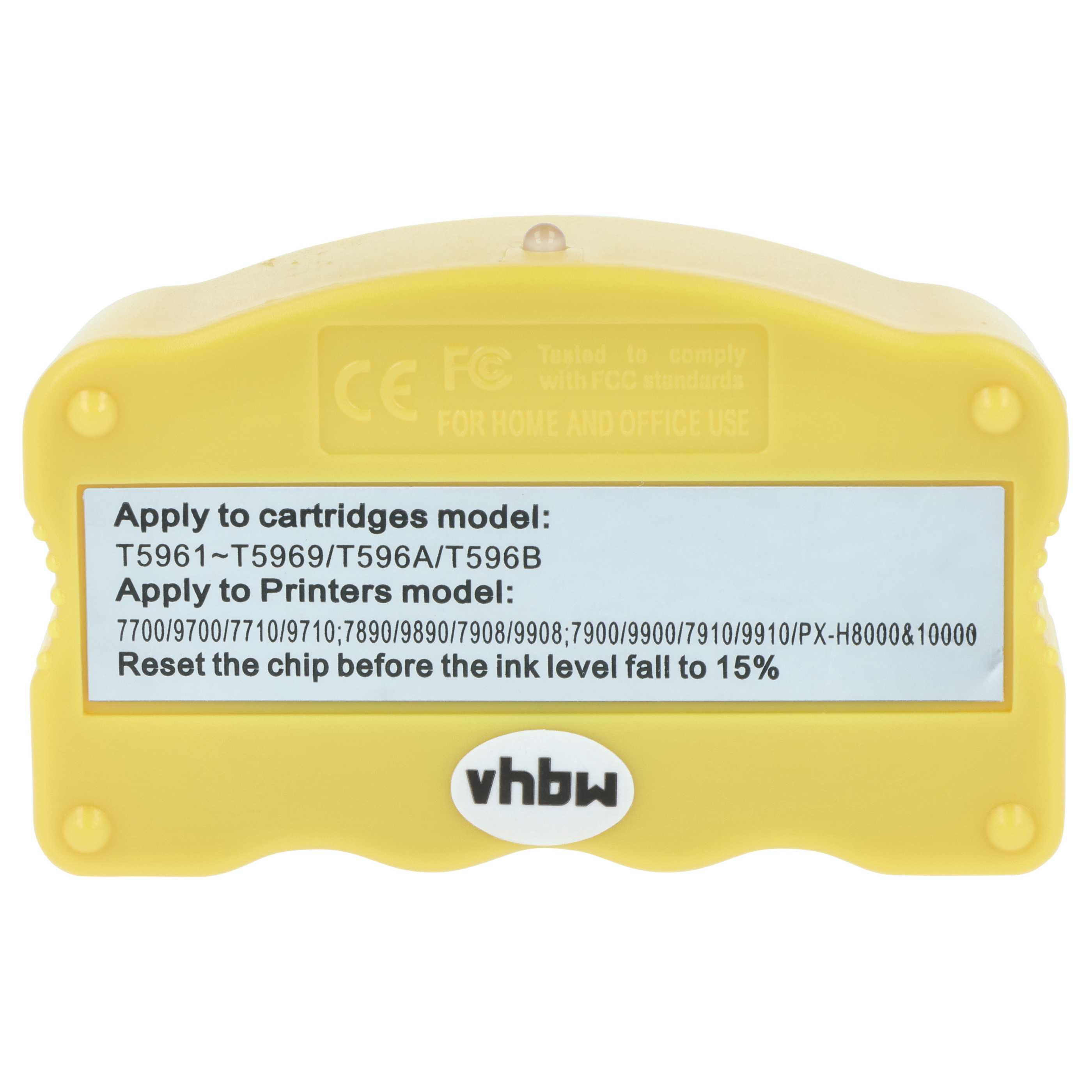 Reseteador reemplaza Epson T5962, T5966, T5961, T5965, T5964, T5963 para impresora, cartuchos de tinta Epson