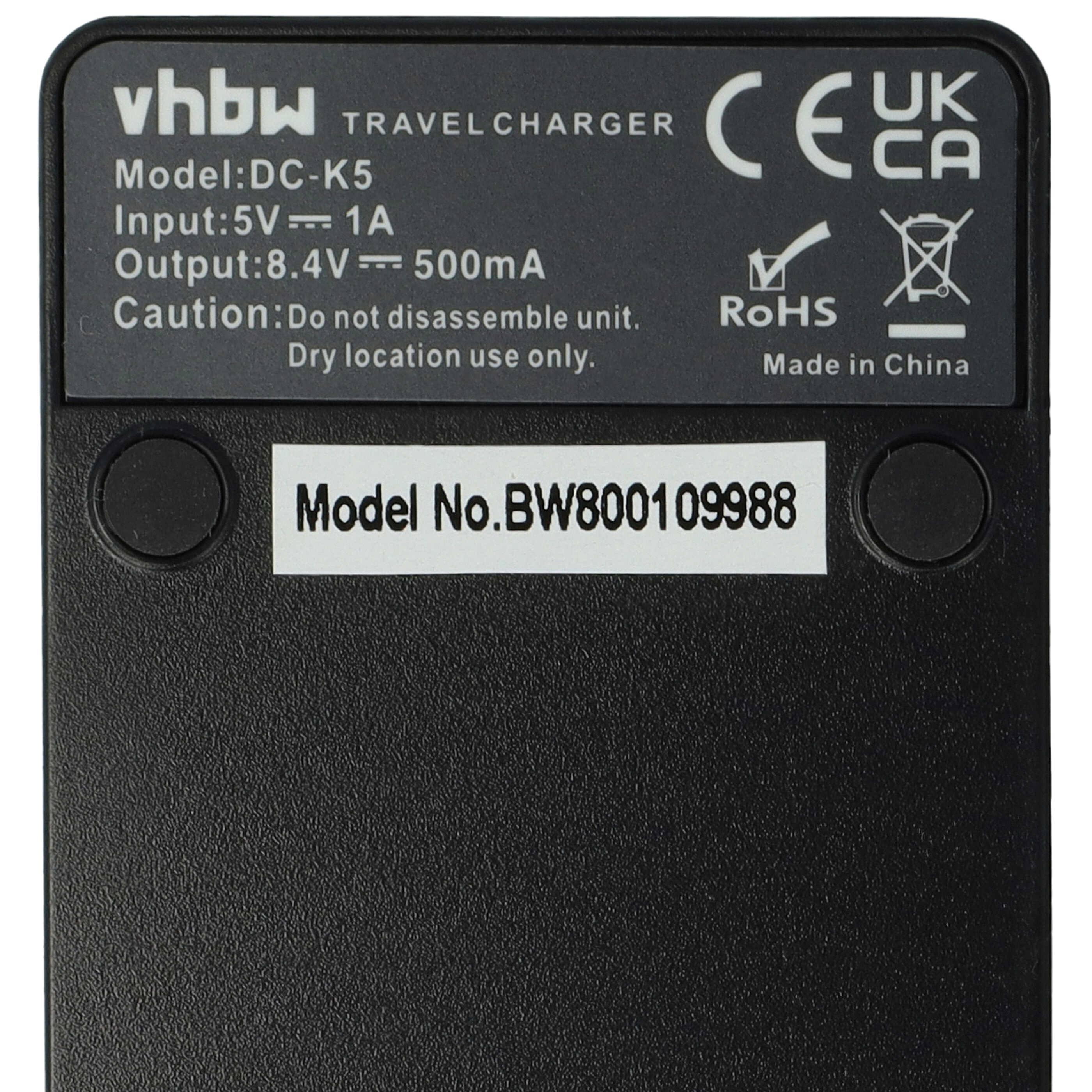 Caricabatterie per fotocamera V-Lux - 0,5A 8,4V 43,5cm
