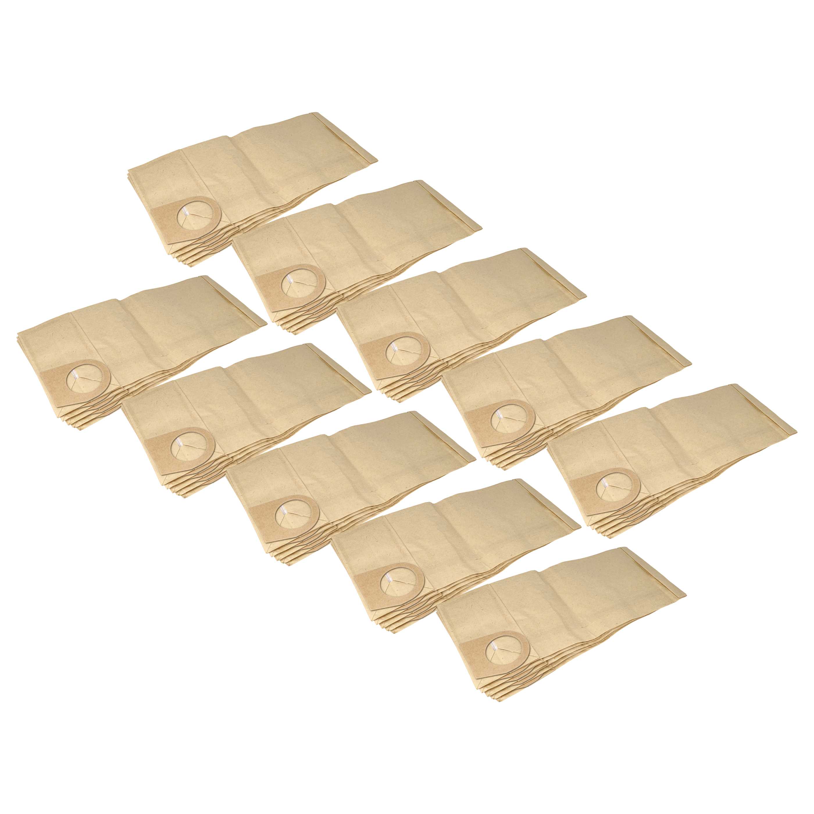 50x Staubsaugerbeutel als Ersatz für Bosch 1609201628 für Bosch Staubsauger - Papier