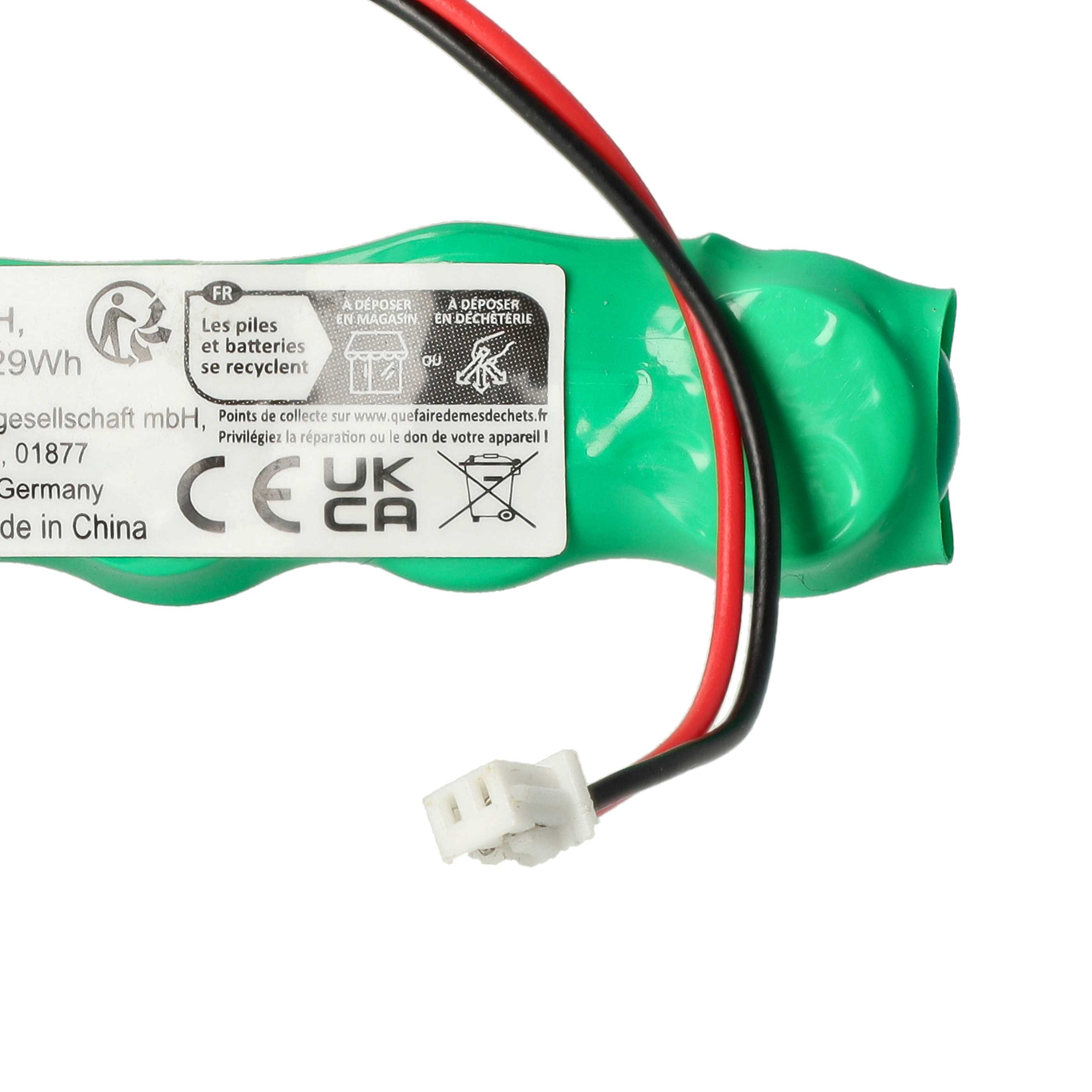 Computer BIOS Battery Replacement for 313-016, 60906, 6/V40H - 40 mAh 7.2 V NiMH
