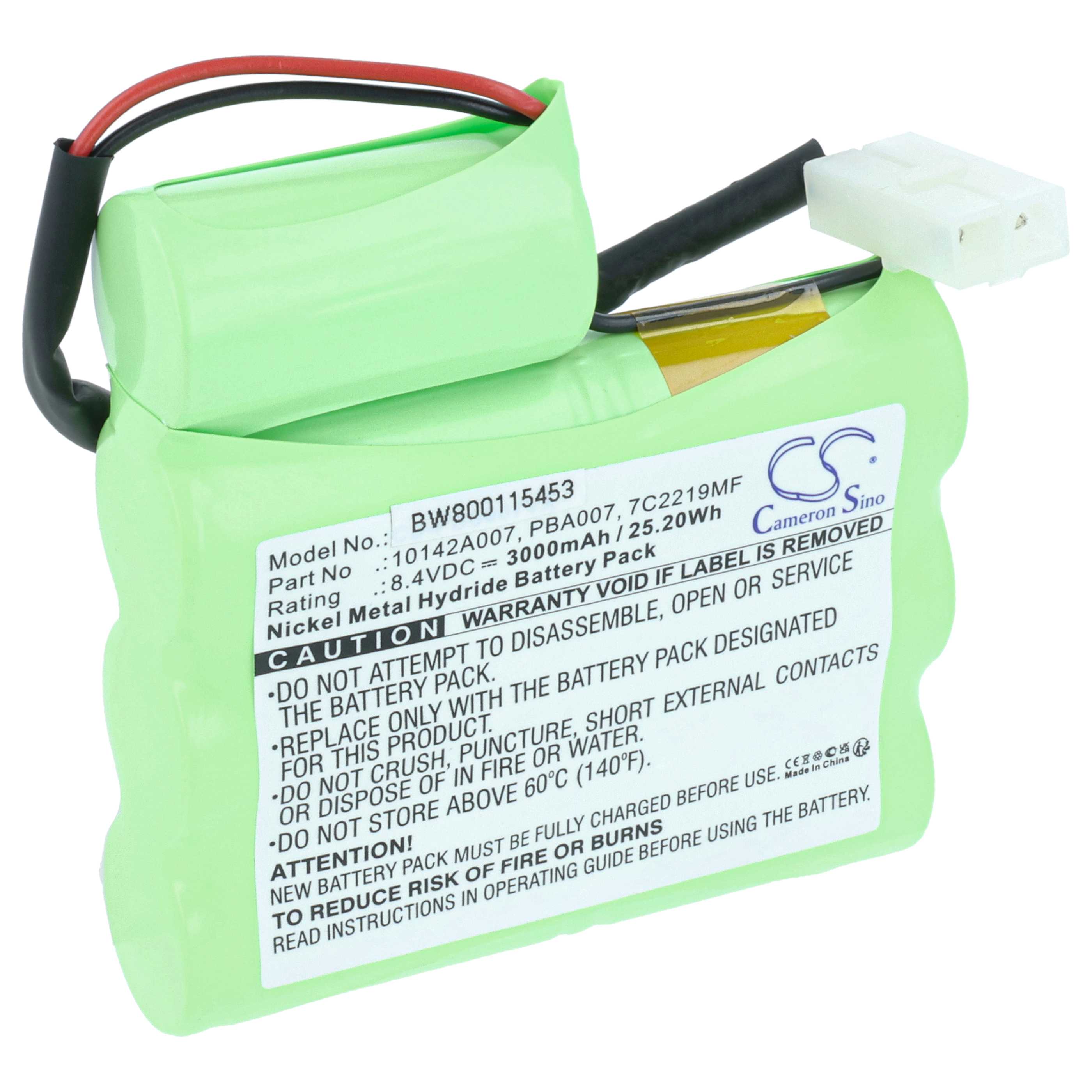 Batteria per pulitrice sostituisce Pool Blaster PB-BH843-RR1P - 3000mAh 8,4V NiMH