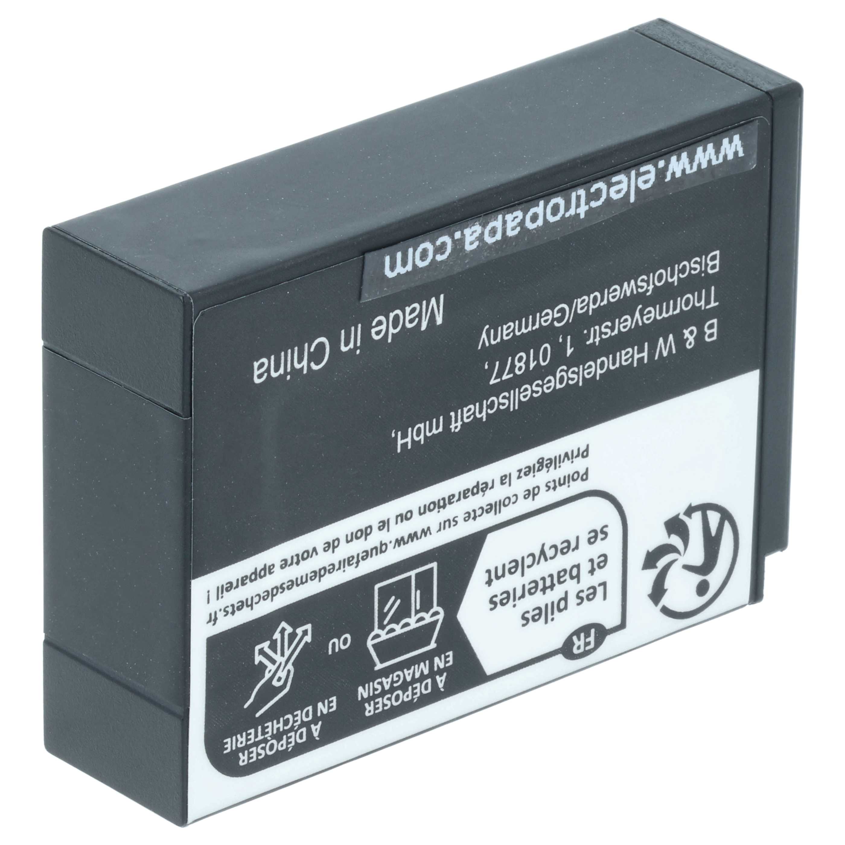 Battery replaces XiaoYi BXM-10 - 900mAh, 8.8V, Li-Ion
