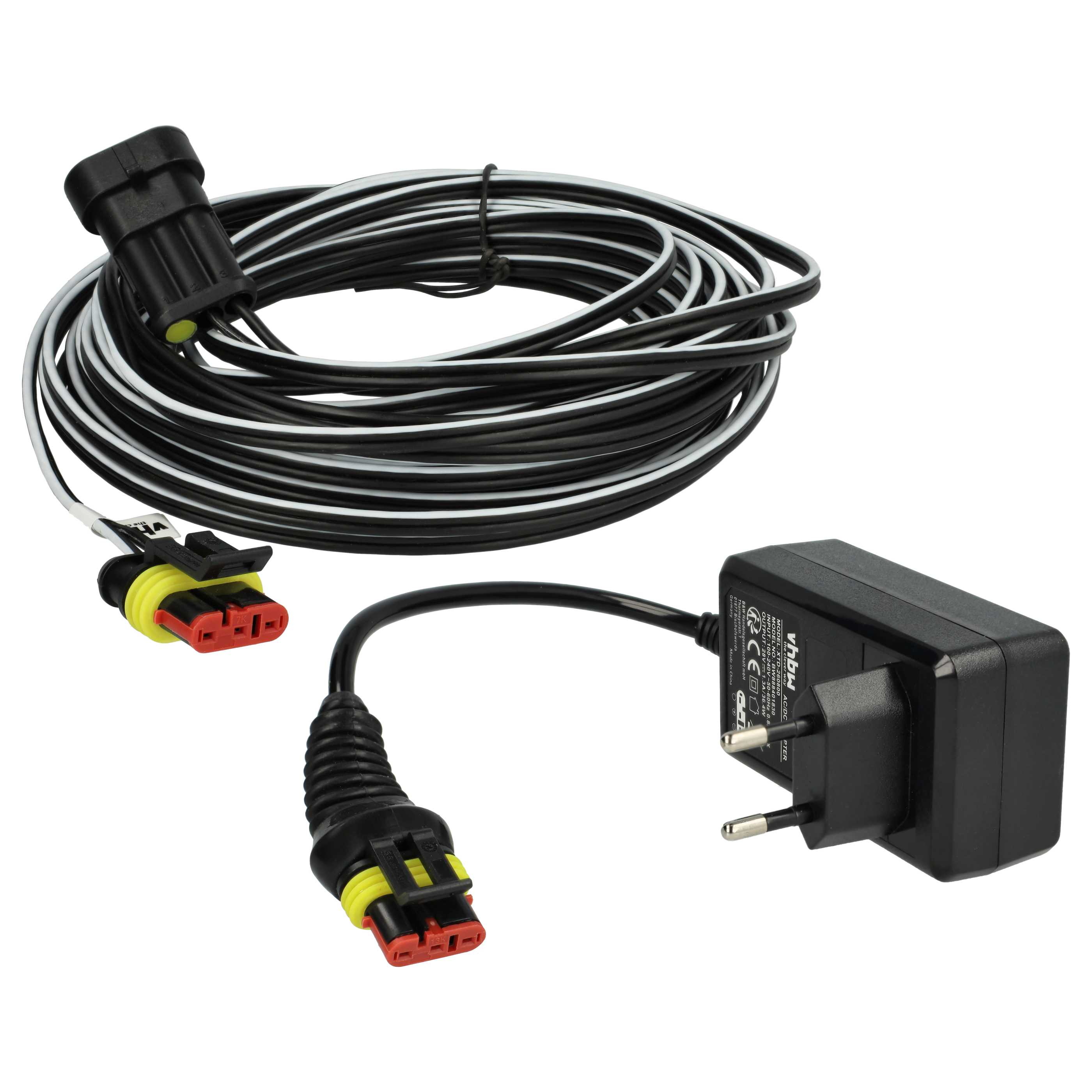 alimentatore, cavo da 10 m sostituisce Gardena 00057-98.251.01 per McCulloch