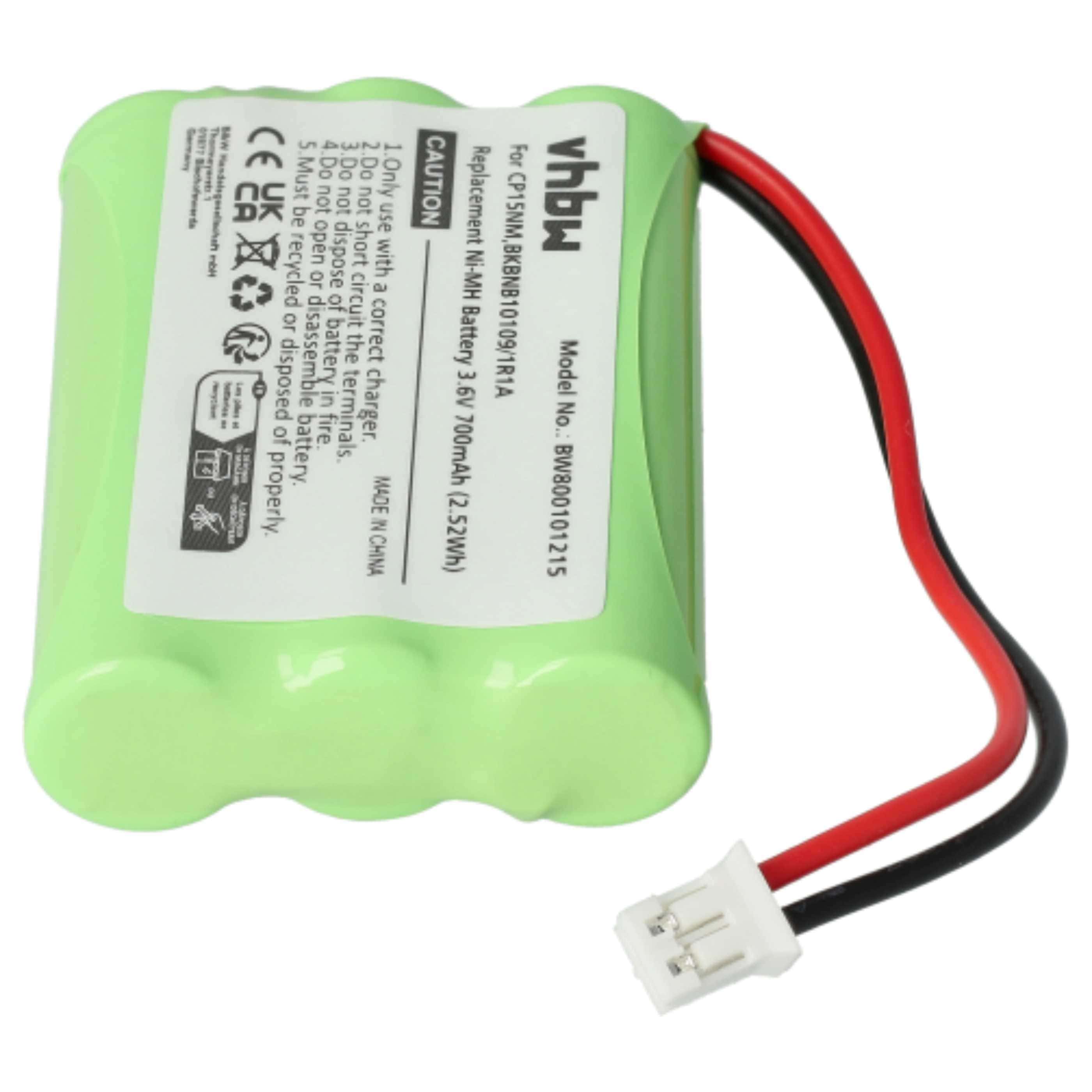 2x Batteries remplace Alcatel NTM/BKBNB 101 13/1 pour téléphone Ericsson - 700mAh 3,6V NiMH