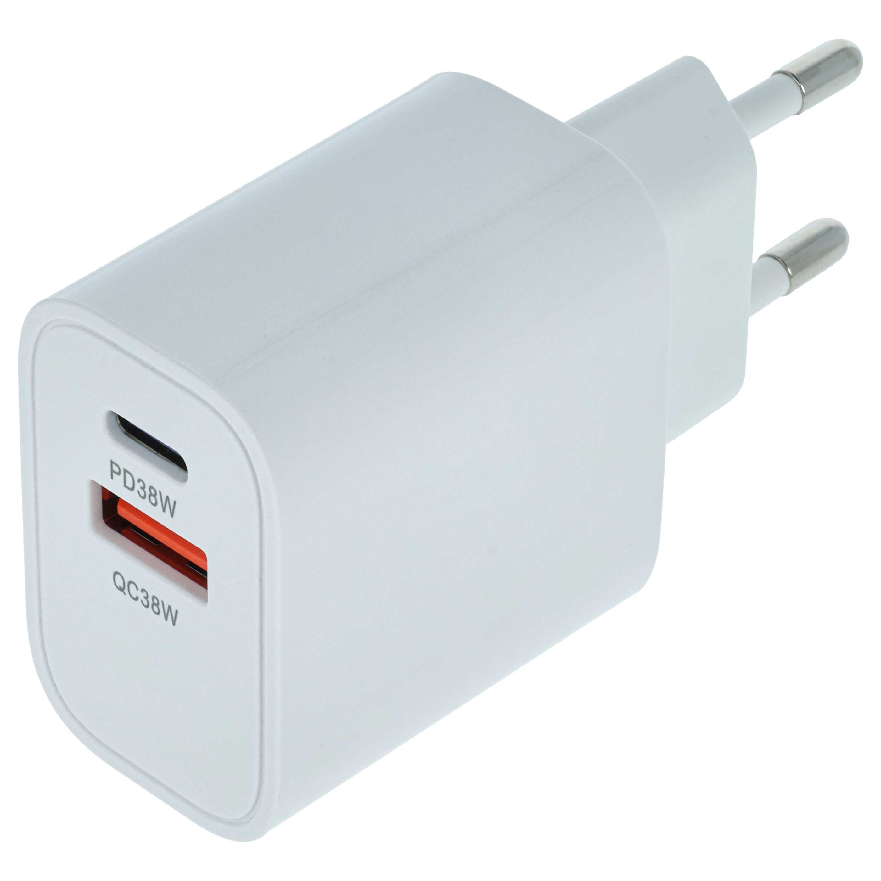 1x Netzteil, 1x USB-C Kabel als Ersatz für Samsung ECC1DPOUBE, ECC1DPU für Huawei Tablet u.a. - Ladeset