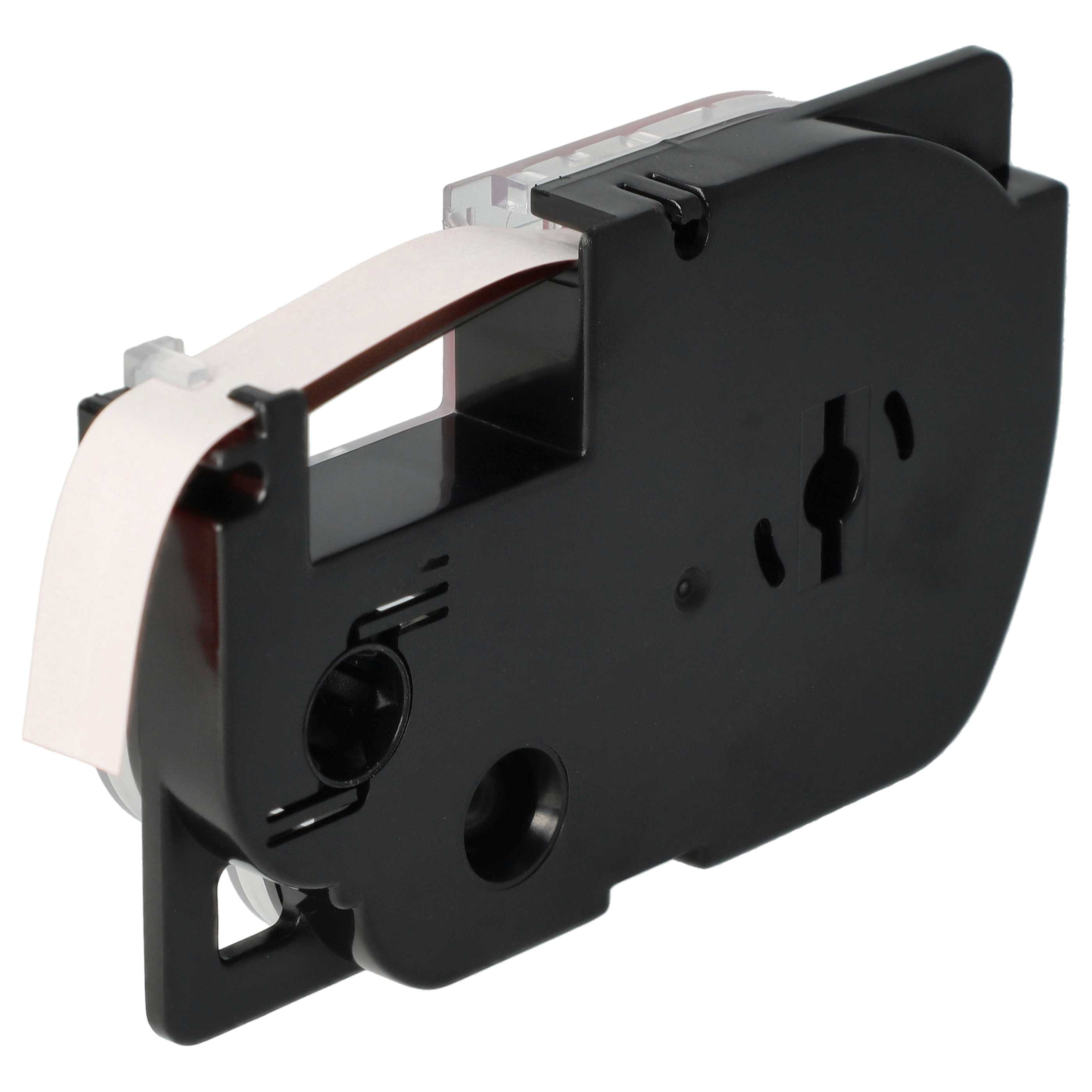 Cassetta nastro sostituisce Casio XR-9RD, XR-9RD1 per etichettatrice 9mm nero - rosso