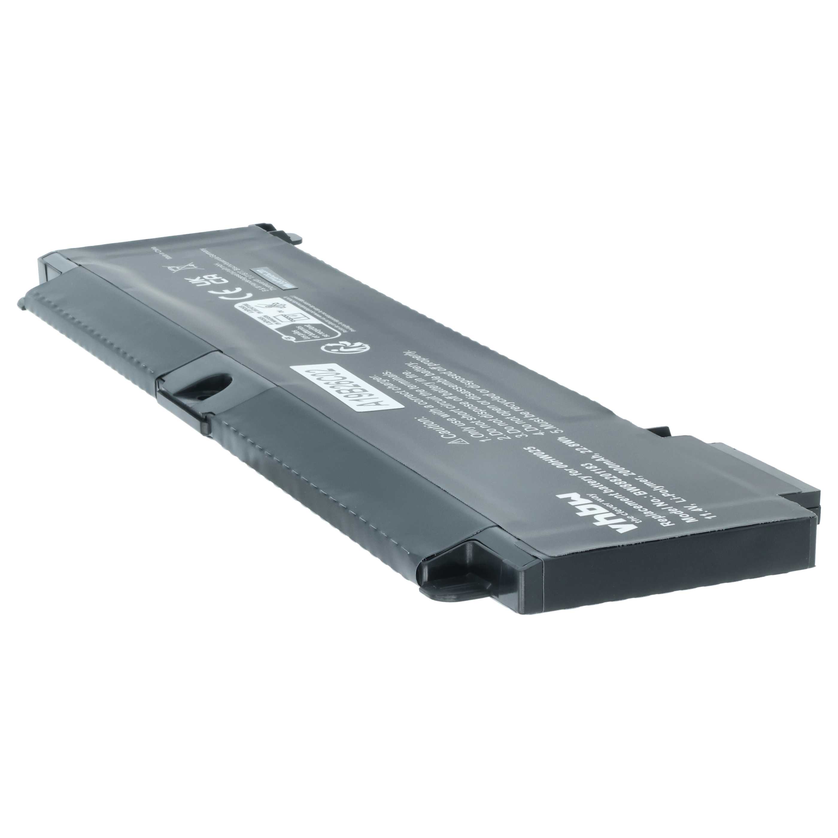 Akumulator do laptopa zamiennik Lenovo 00HW023, 00HW025, 00HW024, 00HW022 - 2000 mAh 11,4 V LiPo, czarny