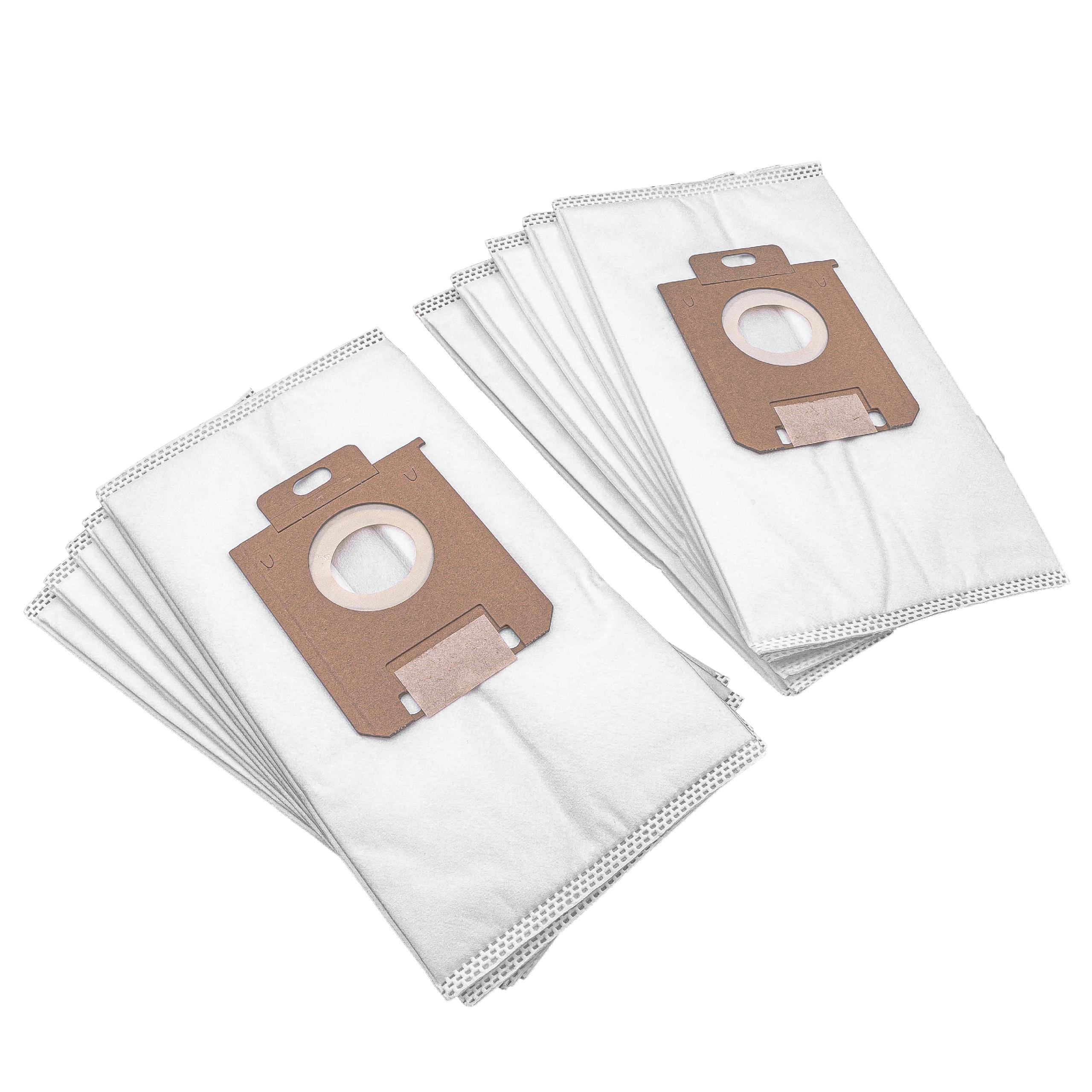 10x Vacuum Cleaner Bag replaces Phillips S Bag for - microfleece