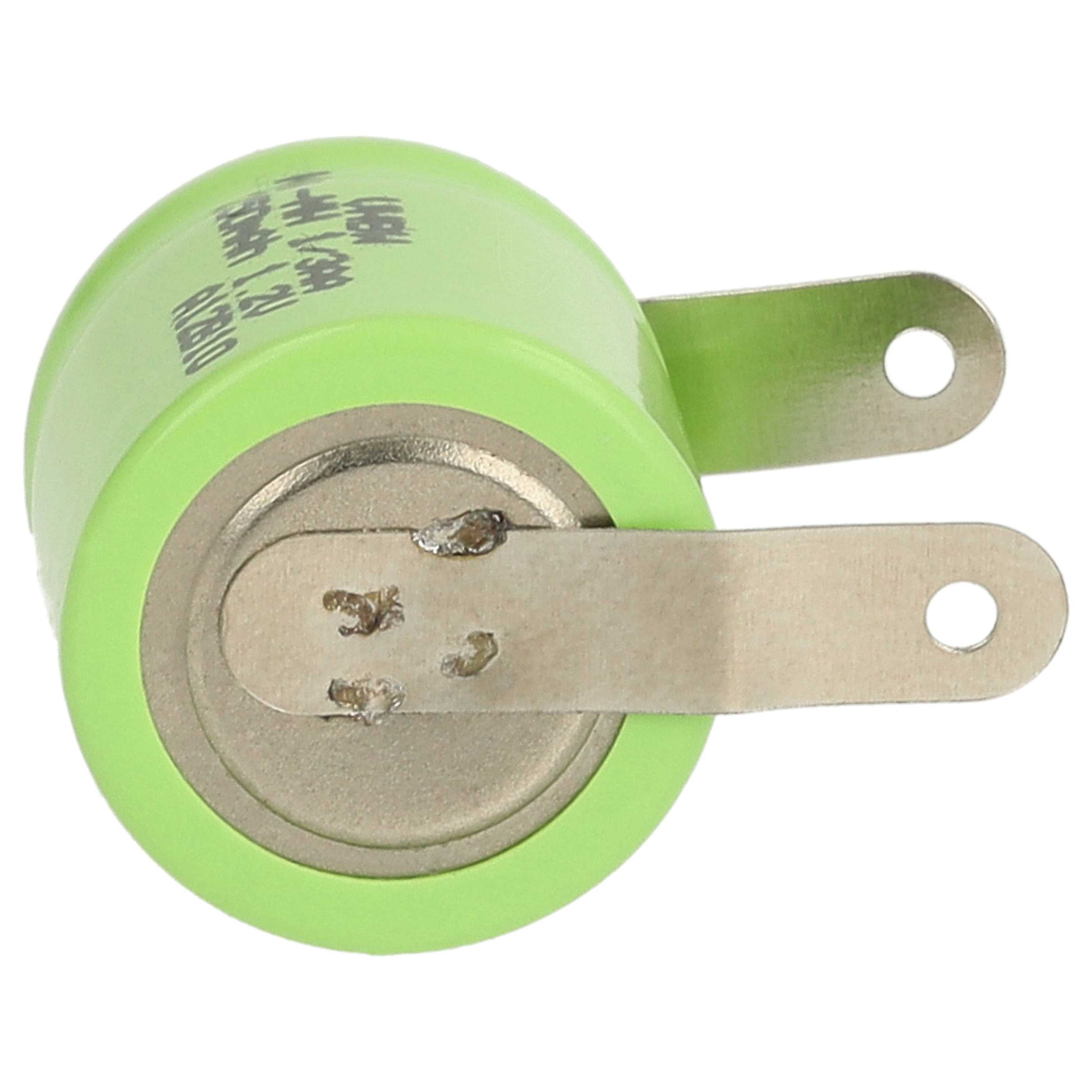 Batterie remplace 1/3AA modèle radio-télécommandé - 250mAh 1,2V NiMH