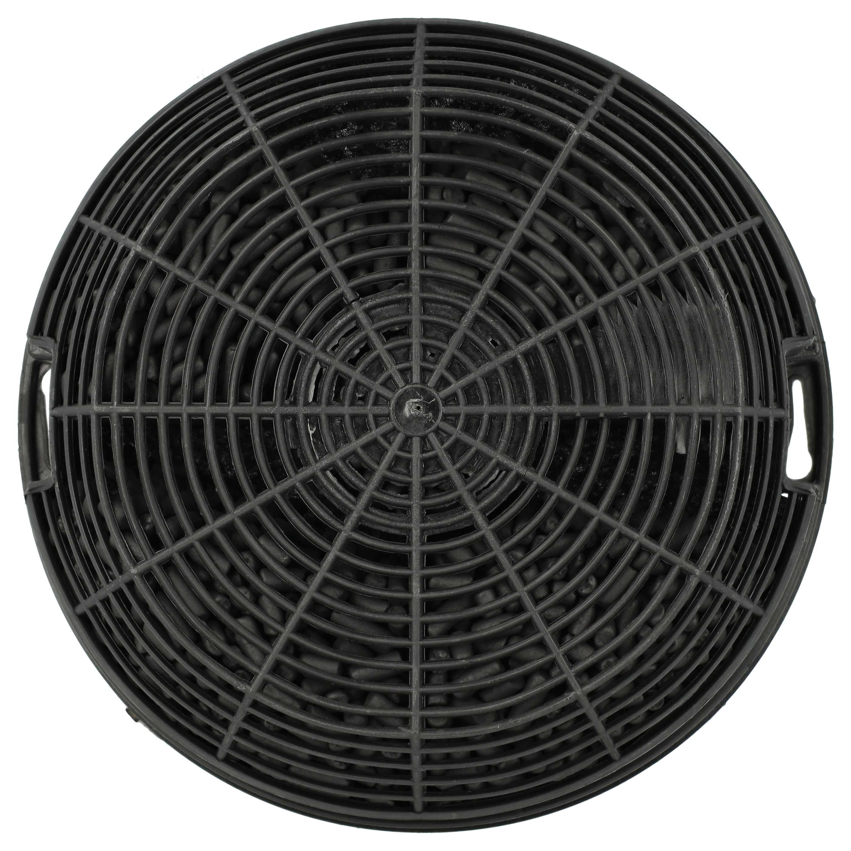 2x Filtres à charbon actif remplace AEG 50292969008, AMC023, 4055046520, 9029800571 pour hotte Privileg