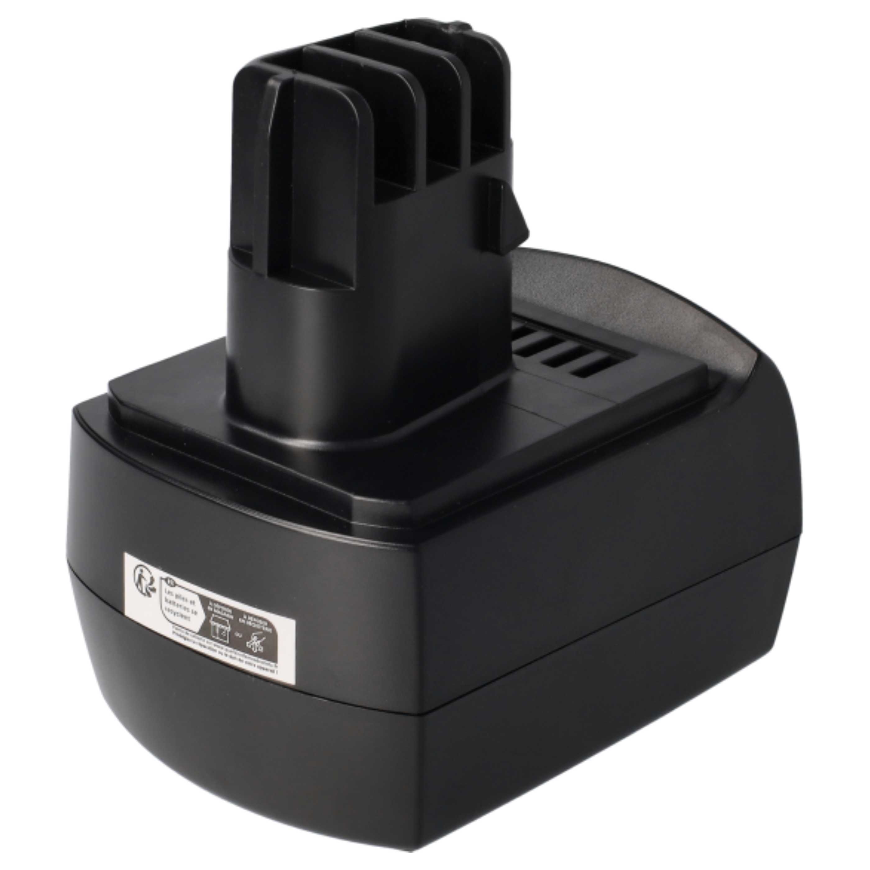 3x Akumulator do elektronarzędzi zamiennik Metabo 6.2547, 6.25471, 6.25470.00 - 1500 mAh 9,6 V NiMH