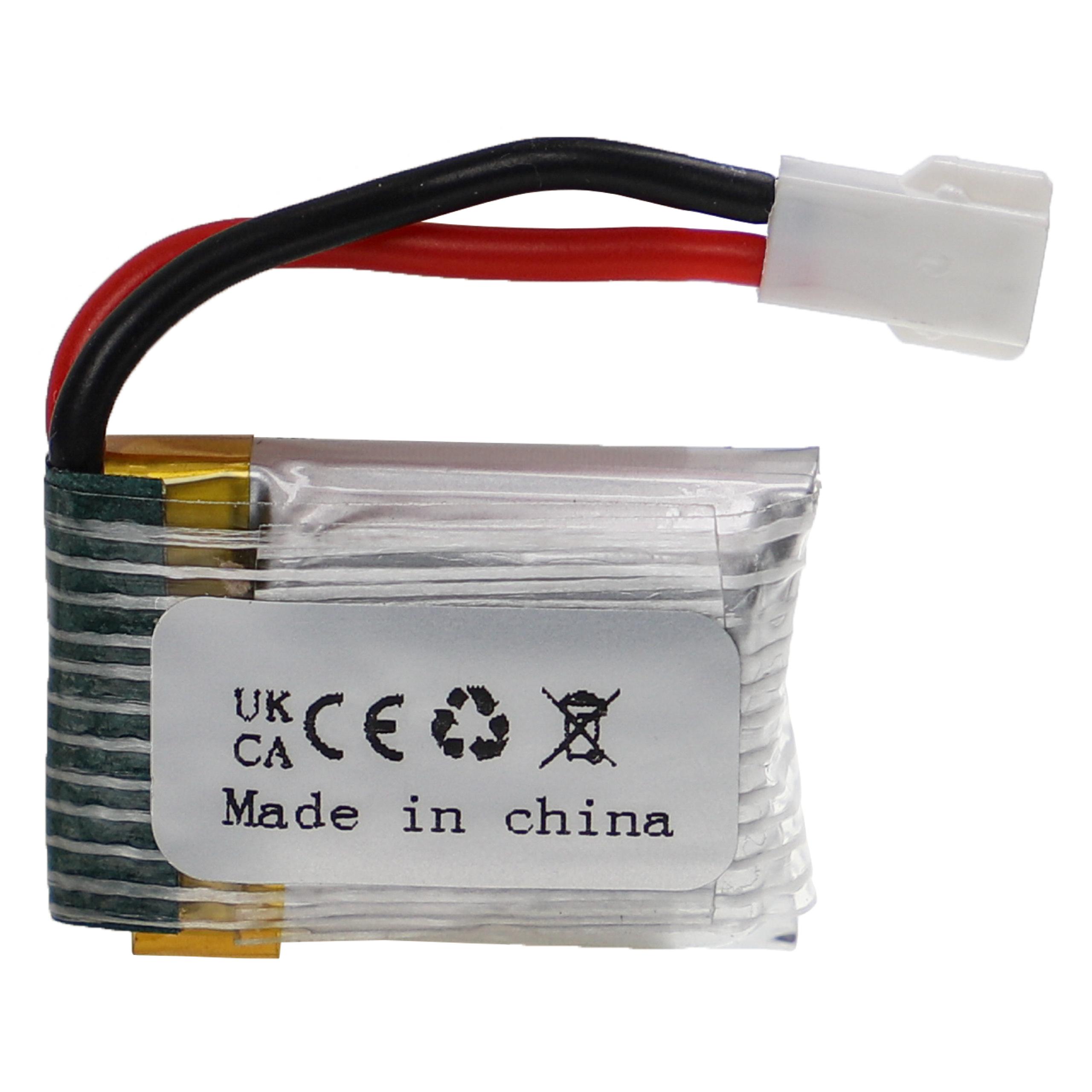 Batterie modèle radio-télécommandé - 150mAh 3,7V Li-polymère, XH 2.54 2P
