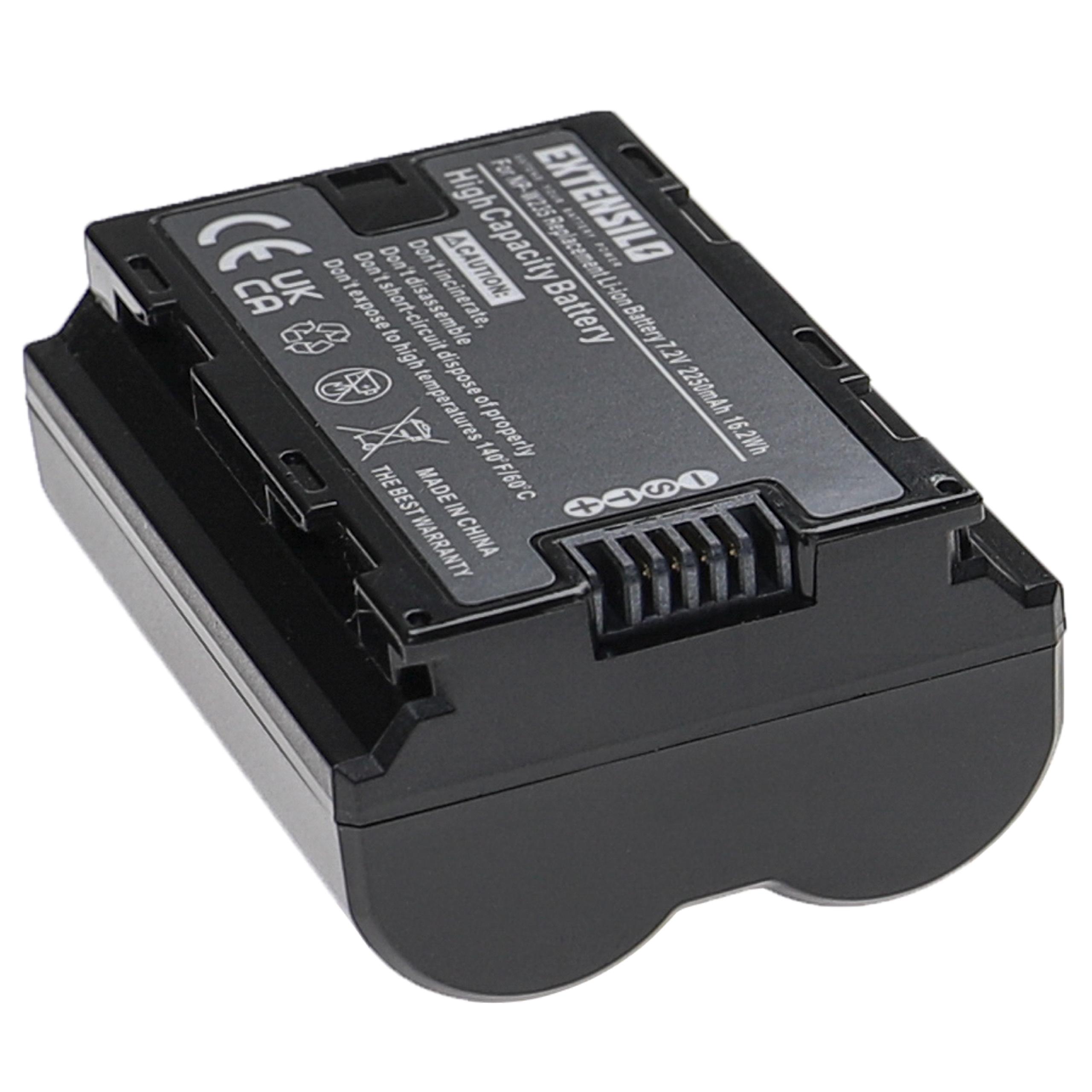 Batteria sostituisce Fuji / Fujifilm NP-W235 per fotocamera Fuji / Fujifilm - 2250mAh 7,2V Li-Ion