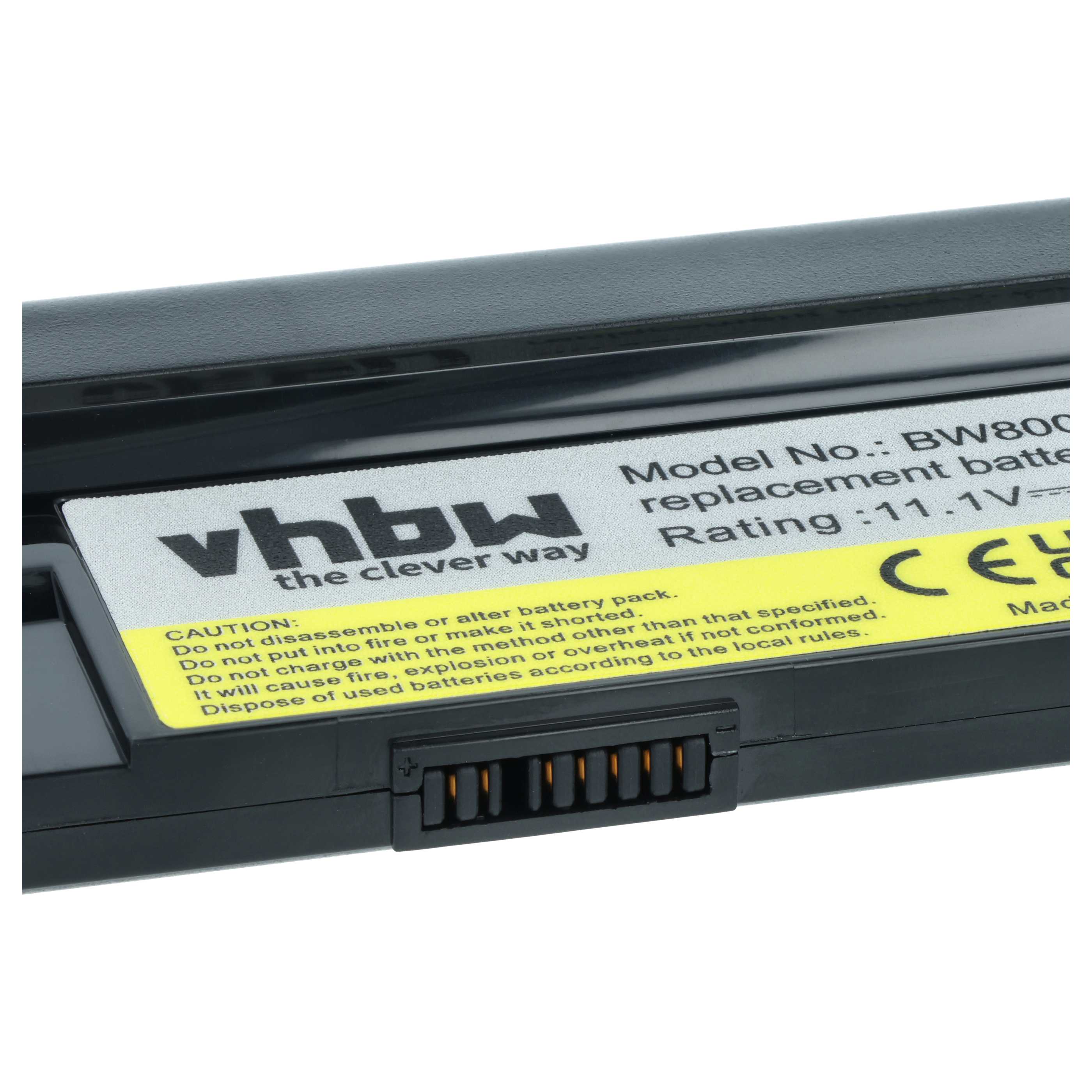 Akumulator do laptopa zamiennik Lenovo 121000921, 121000920, 121000919 - 4400 mAh 11,1 V Li-Ion, czarny