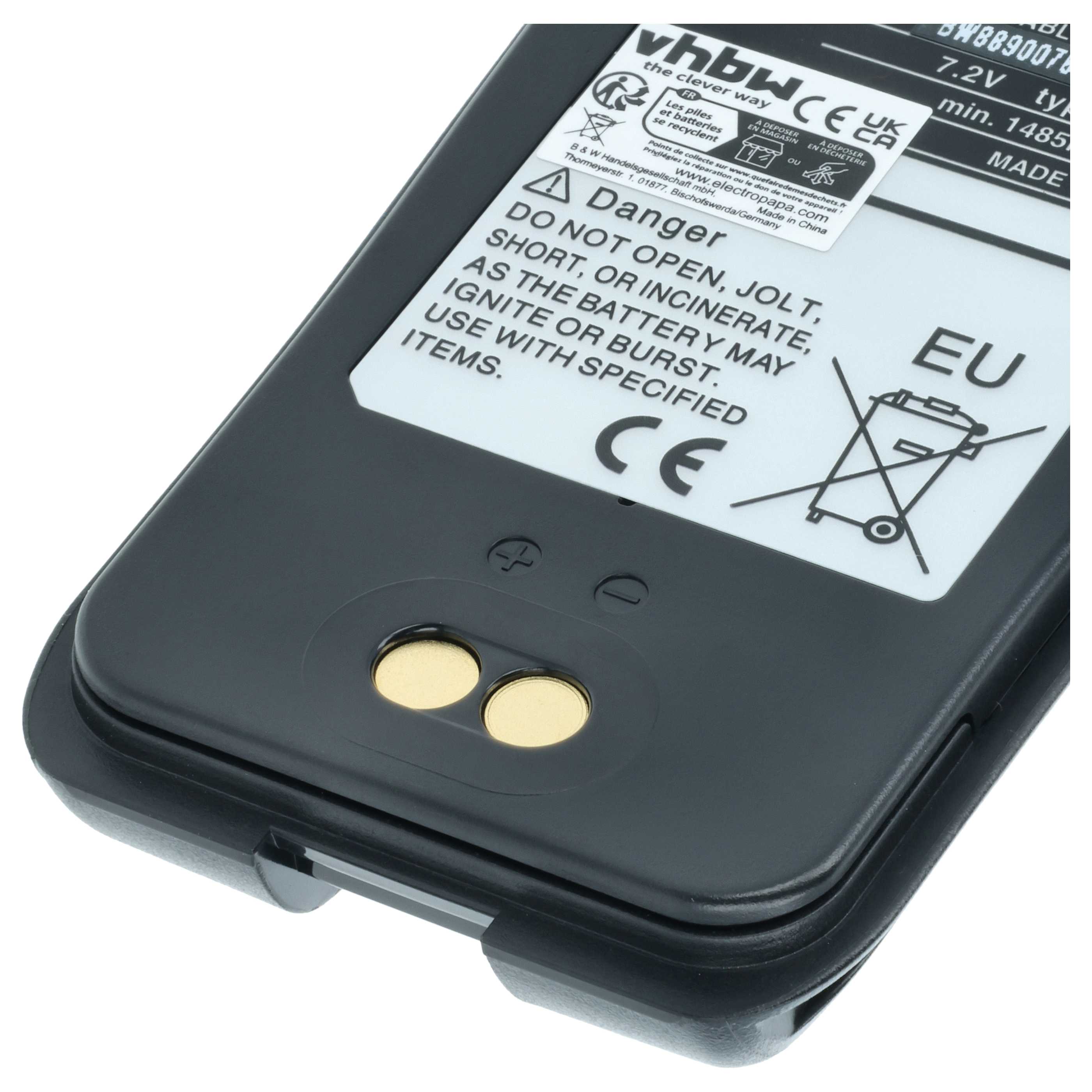 Radio Battery replaces Icom BP-285 - 1570 mAh 7.2 V Li-Ion