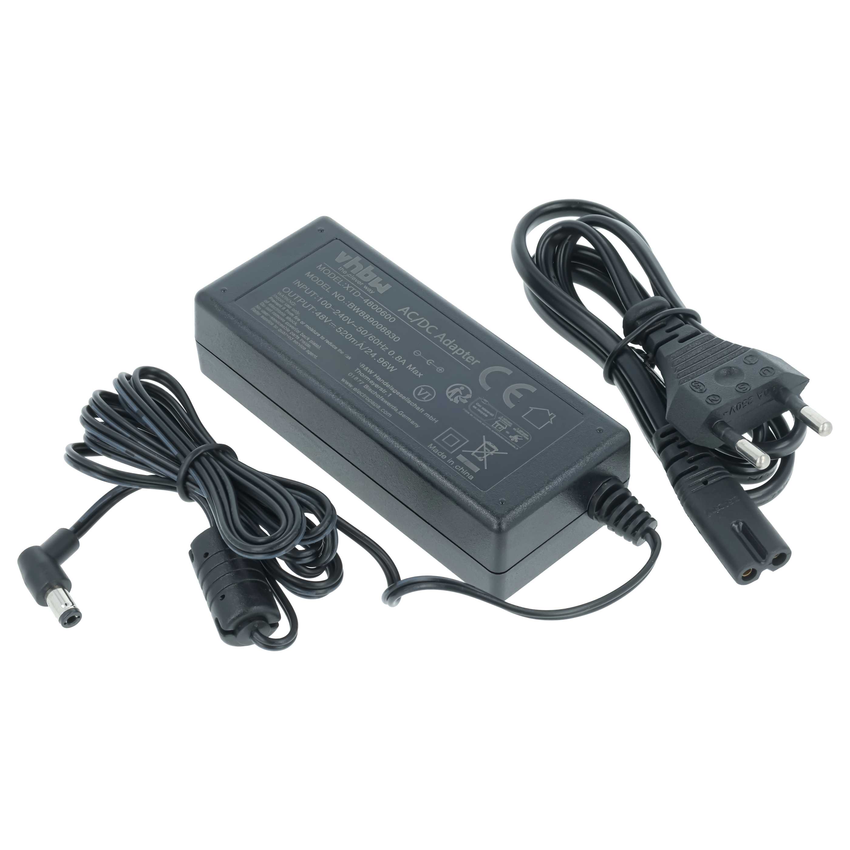 Bloc d'alimentation remplace Polycom 2200-49760-122 pour téléphone fixe Polycom - 277 cm