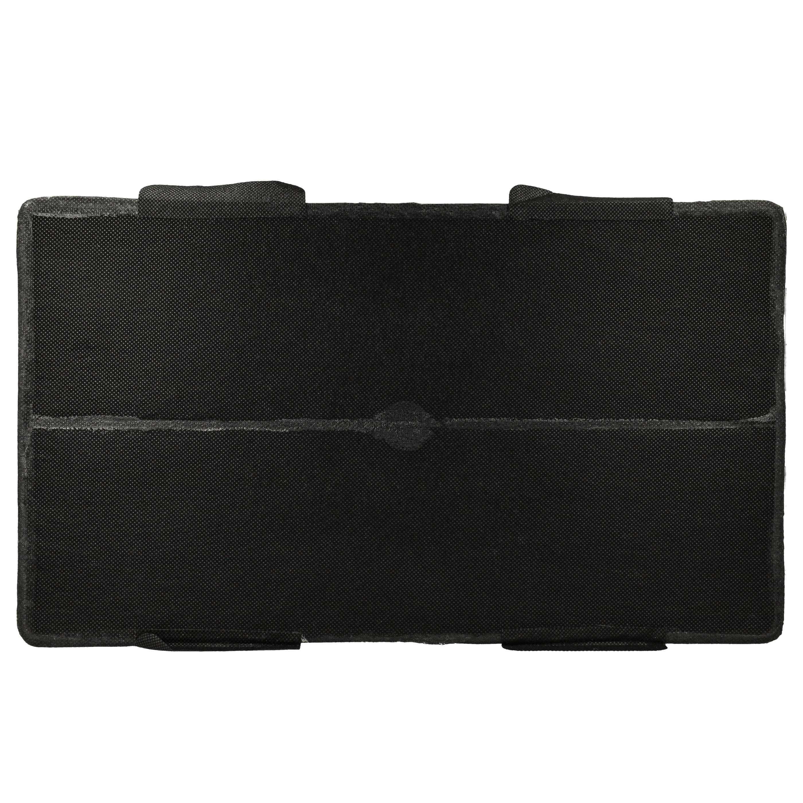 4x Filtres à charbon actif remplace Miele DKF8, 5182192, 4002514270456, 5182190, 5182191 pour hotte Miele