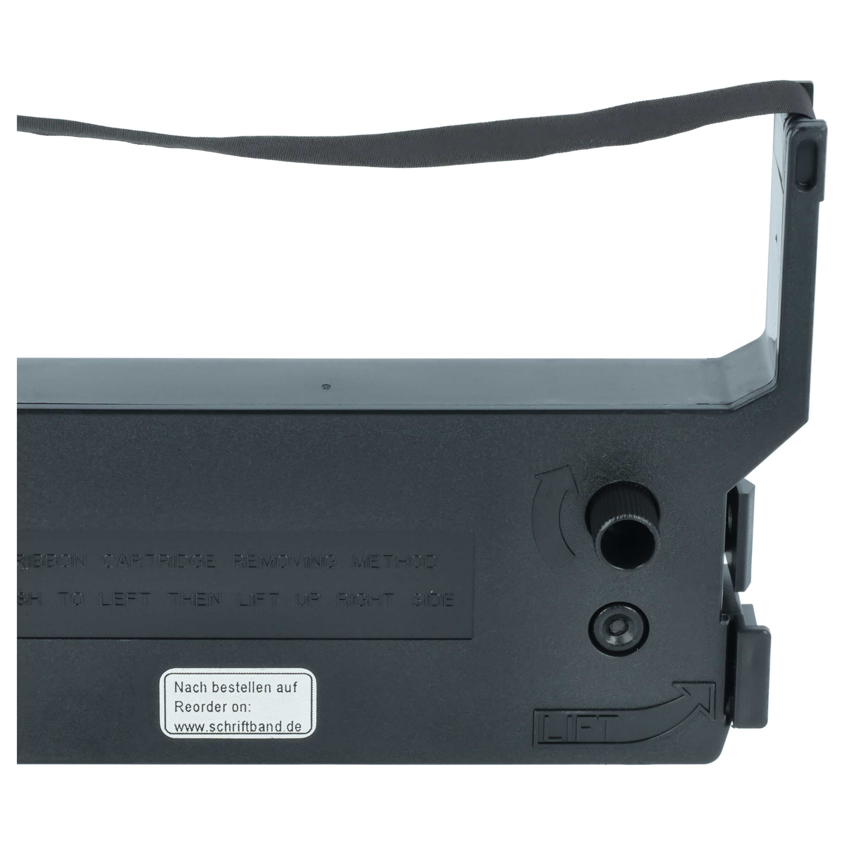 10x Ink Ribbon replaces Citizen IR61B for Utax Dot Matrix, Receipt Printer etc. - Black