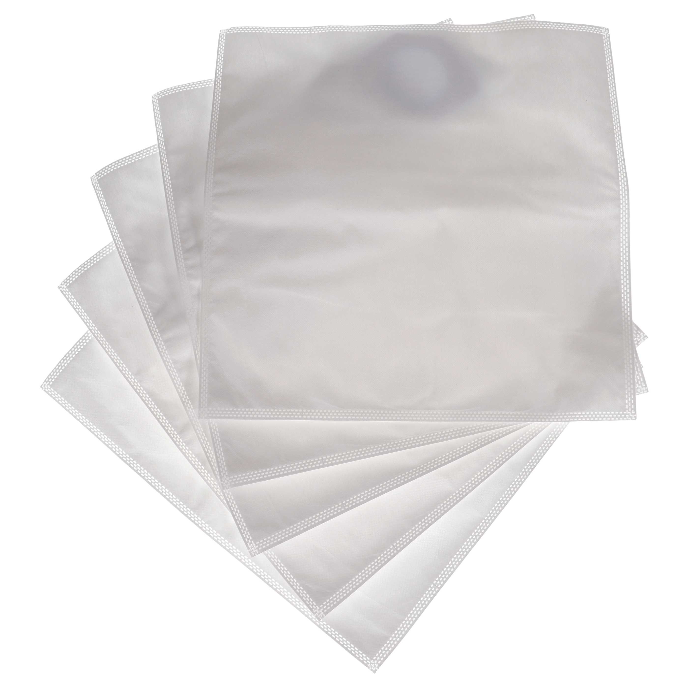 5x Sac remplace Nilfisk 107418525, 5715492194087 pour aspirateur Nilfisk - microfibre non tissée