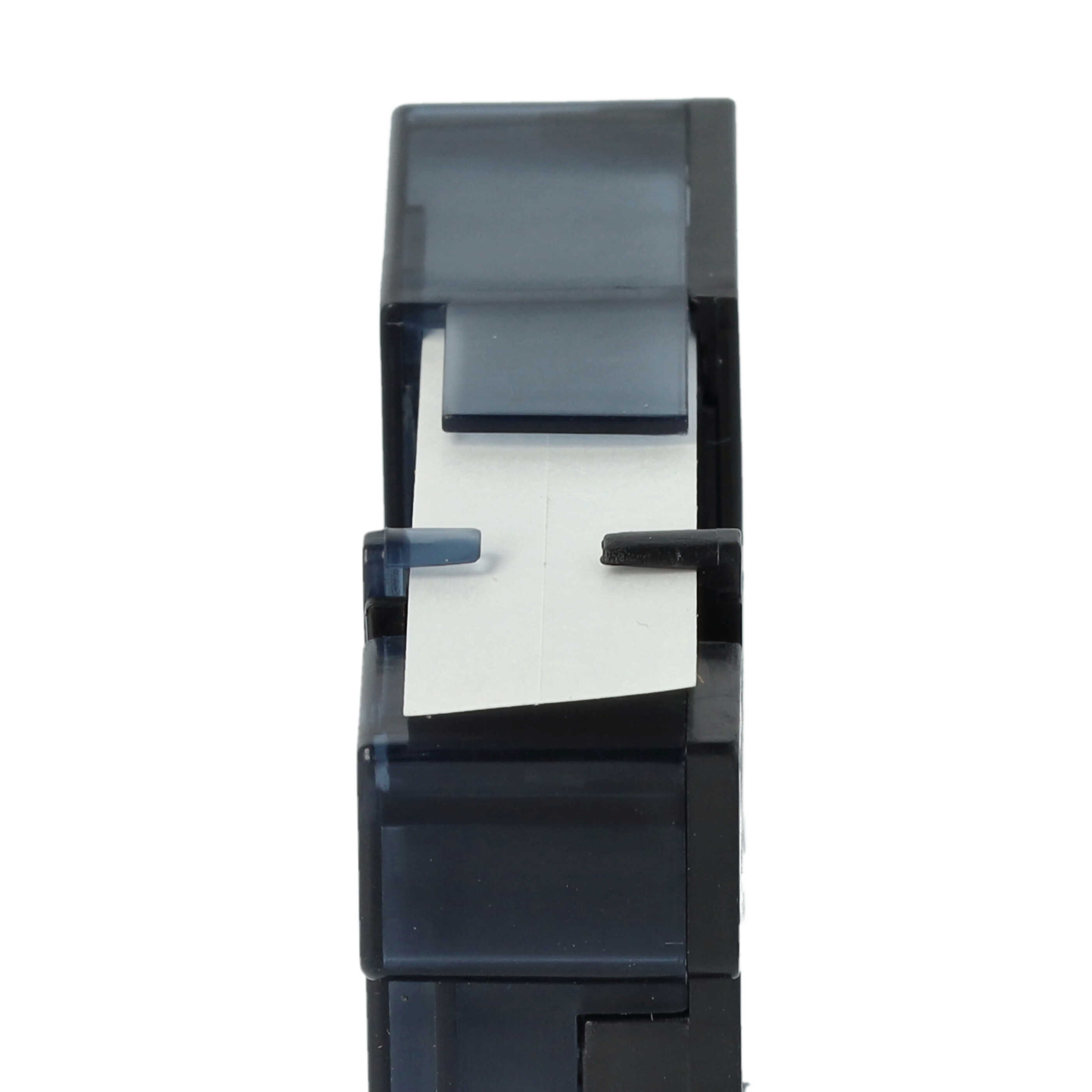10x Cassettes à ruban remplacent Dymo S0720530, , D1 - 12mm lettrage Noir ruban Blanc