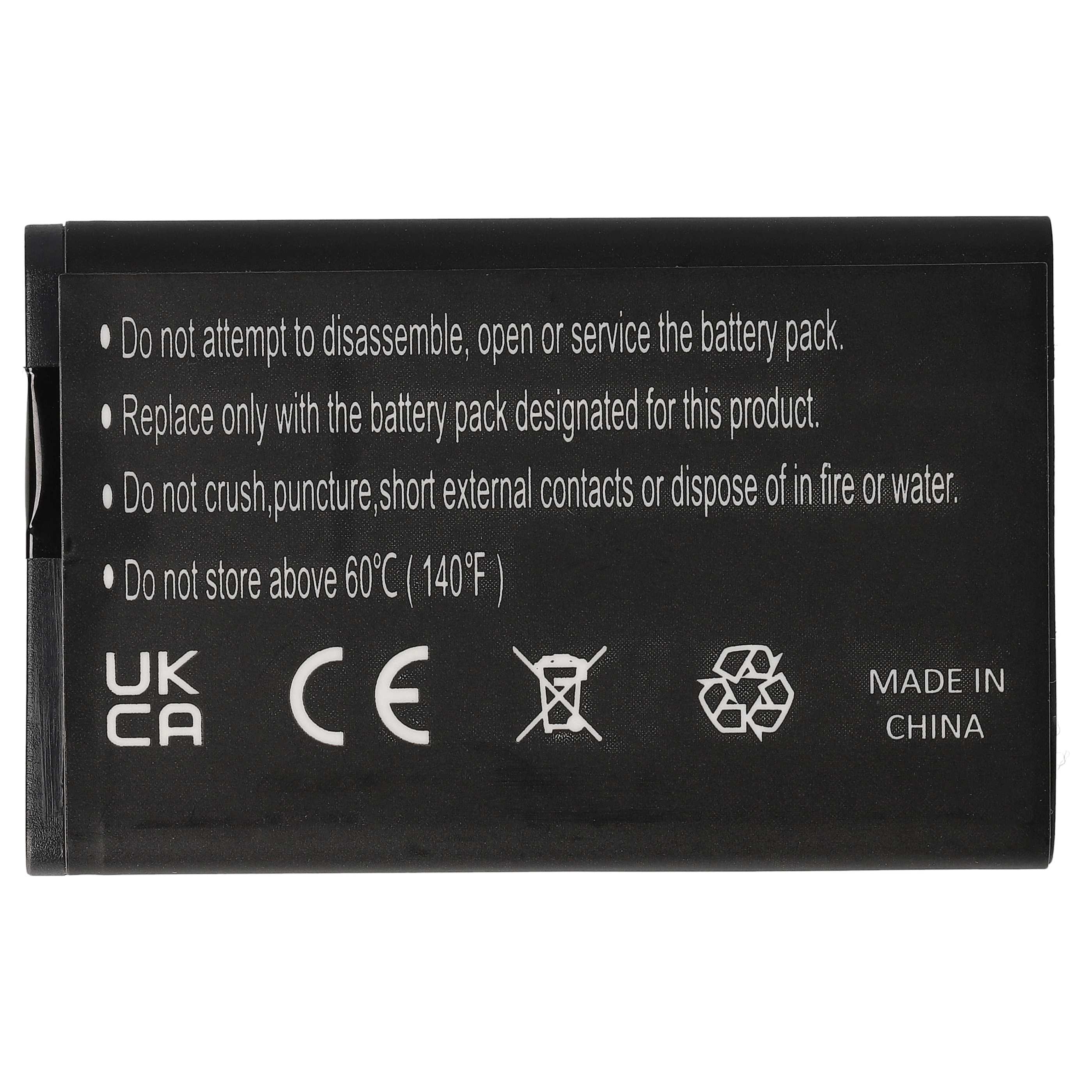 Senior Mobile Phone Battery Replacement for Emporia AK-RL2 - 1050 mAh 3.7 V Li-Ion