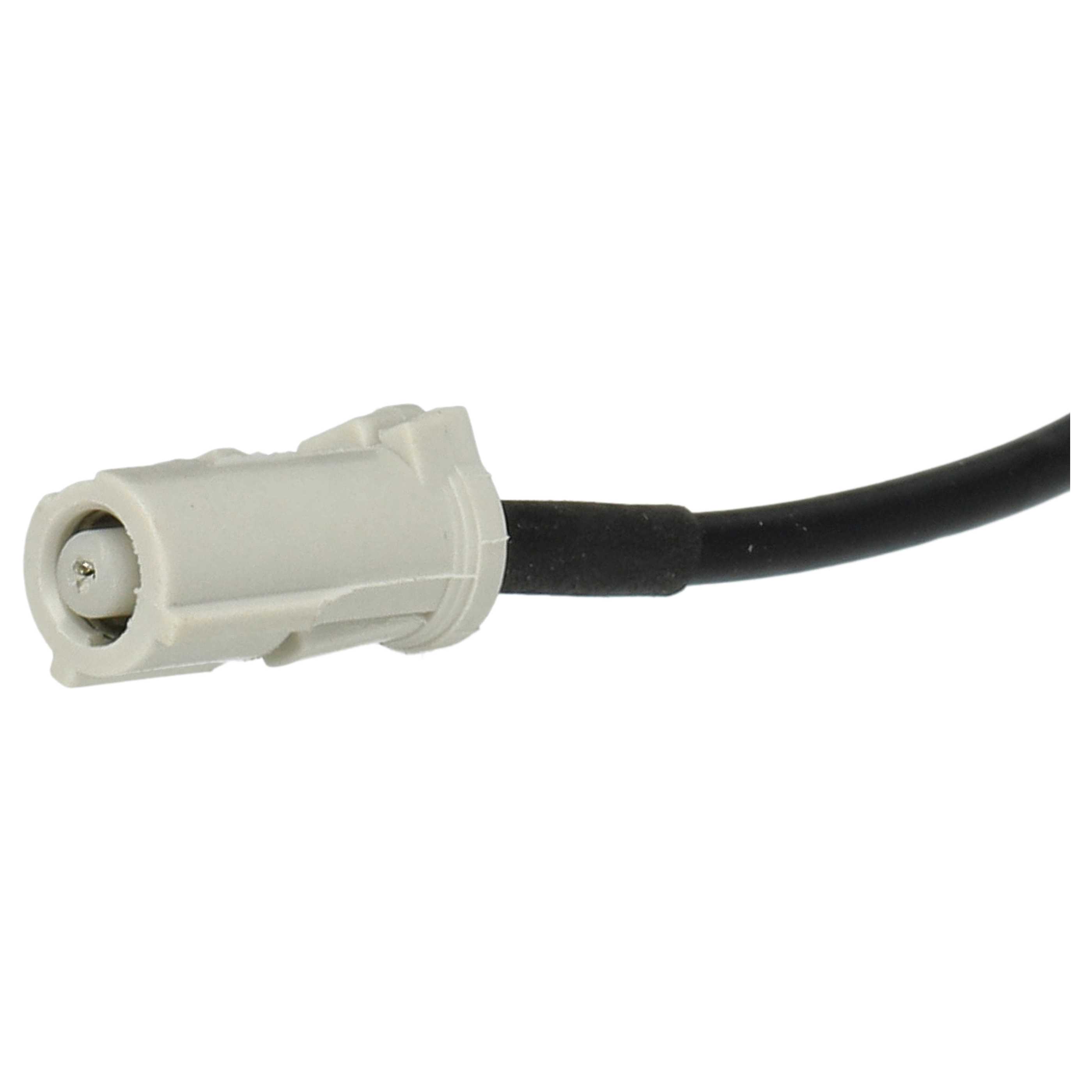 GPS Antenna suitable for Mercedes, Volvo, JVC, Pioneer Sat Nav etc. - Magnet Base, 5 m, AVIC Coupler, Black