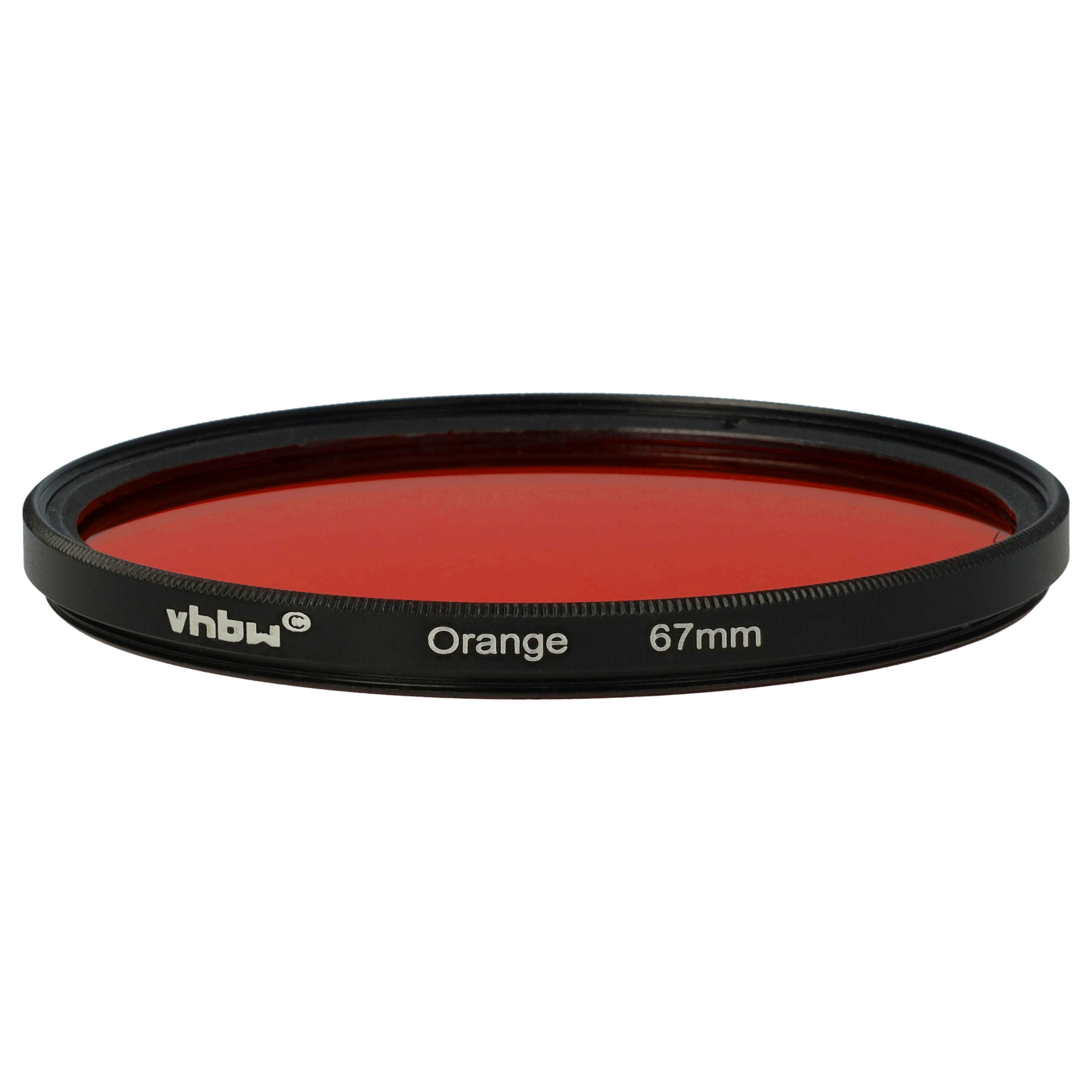 Filtr fotograficzny na obiektywy z gwintem 67 mm - filtr pomarańczowy