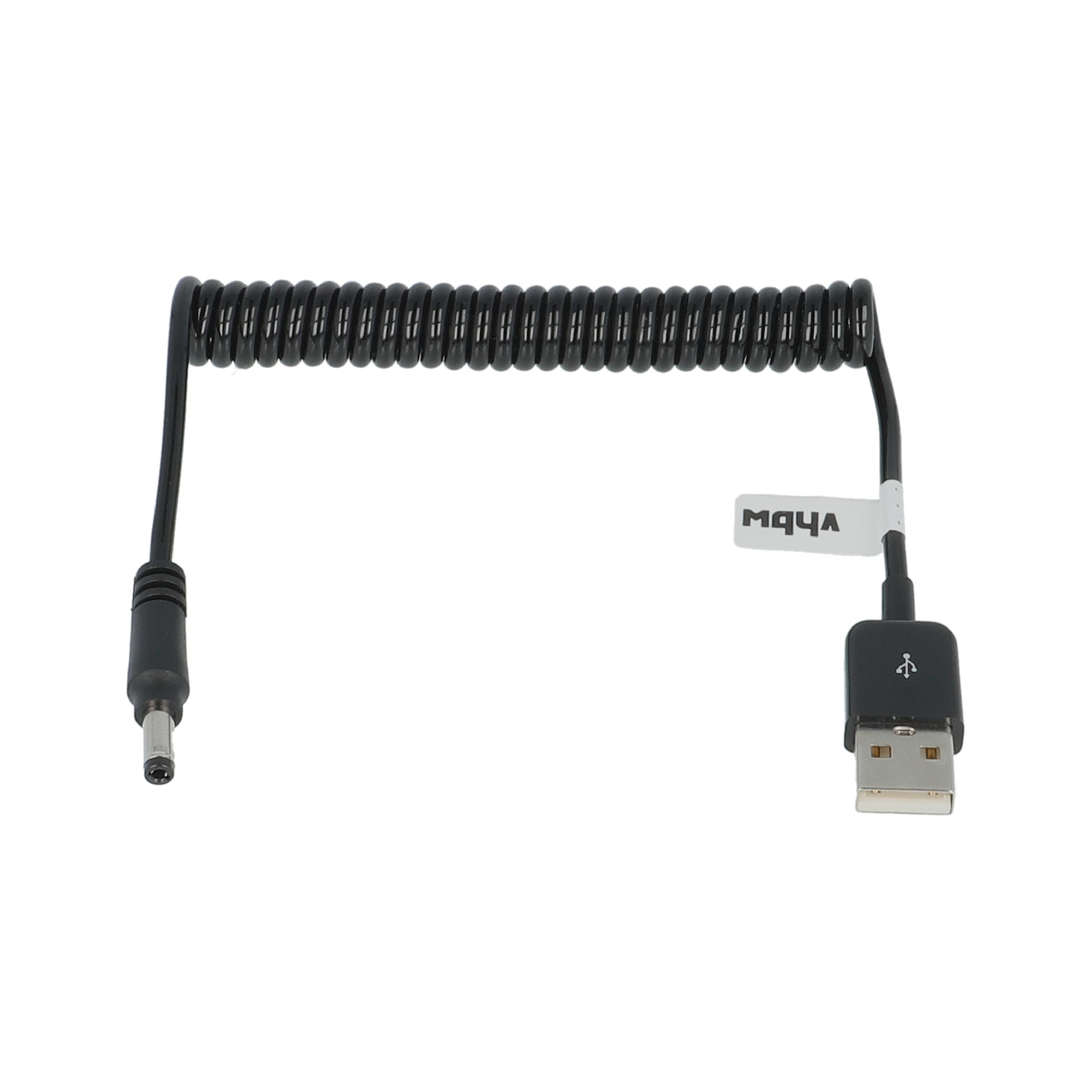 USB Charging Cable replaces Panasonic K2GHYYS00002 for Panasonic Camera, Video Camera, Camcorder - 1 m
