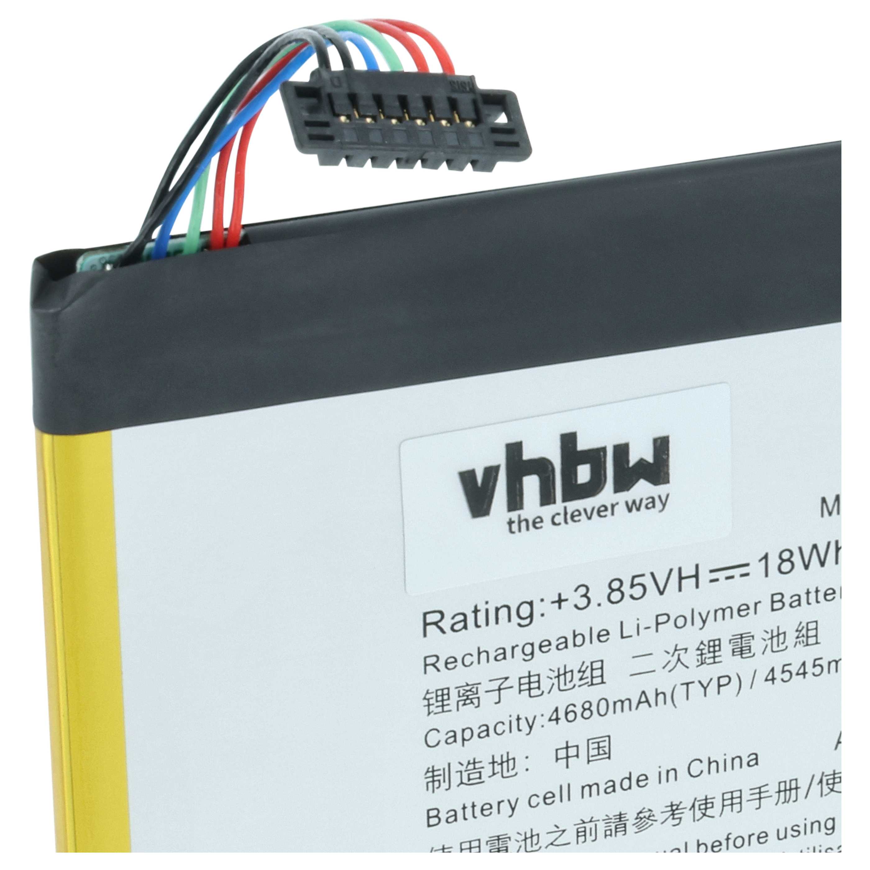 Batteria per tablet sostituisce Asus C11P1517, 0B200-01580200 - 4650mAh 3,85V Li-Poly