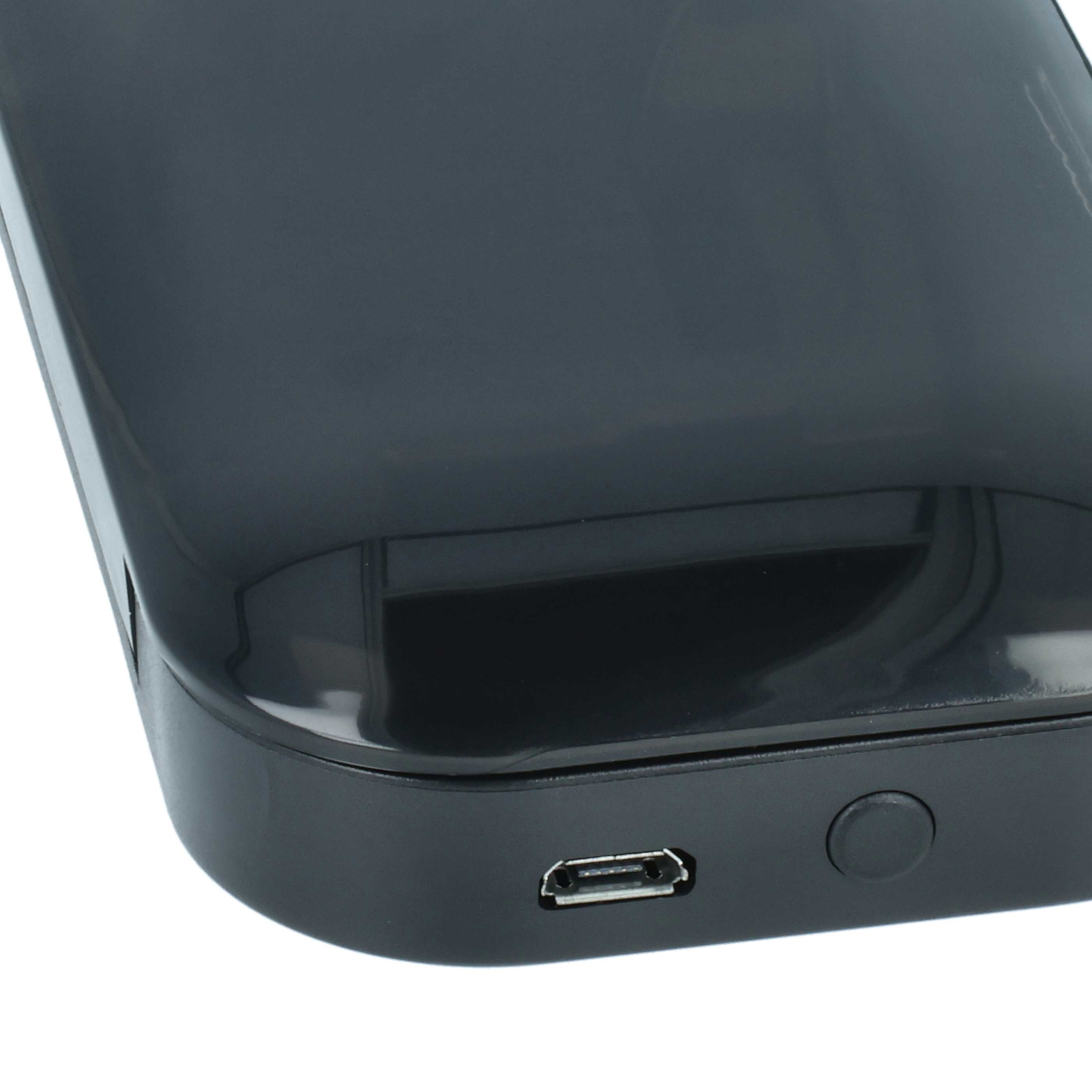 Charging Box suitable for Plantronics Voyager Legend UC Headset - Incl. USB Charger Cable Black