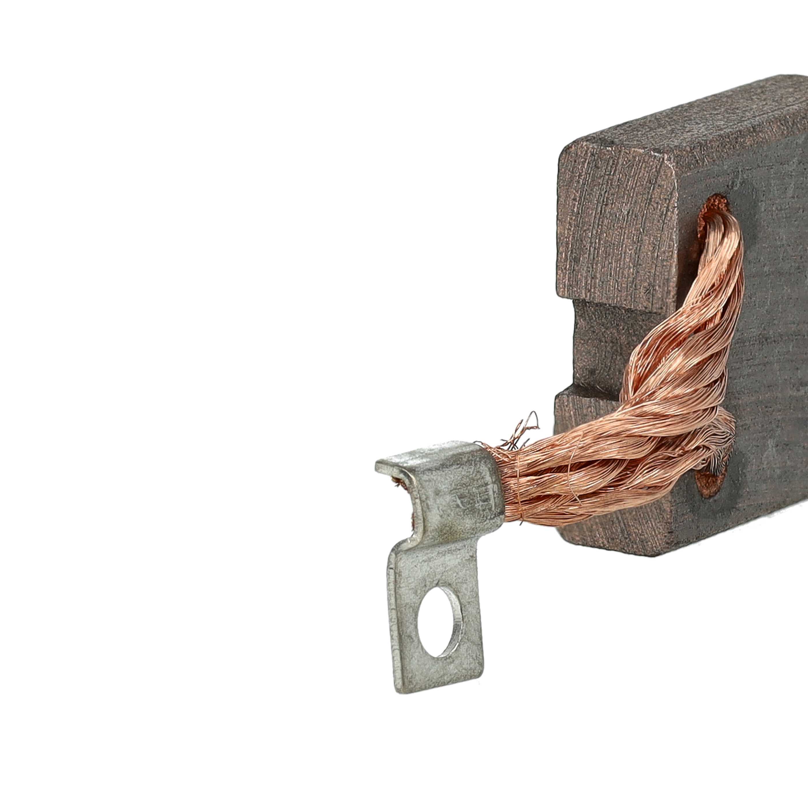 4x Kohlebürste als Ersatz für Asein 5128, 4587 für Elektrowerkzeug - 25,5 x 25,7 x 8,9mm