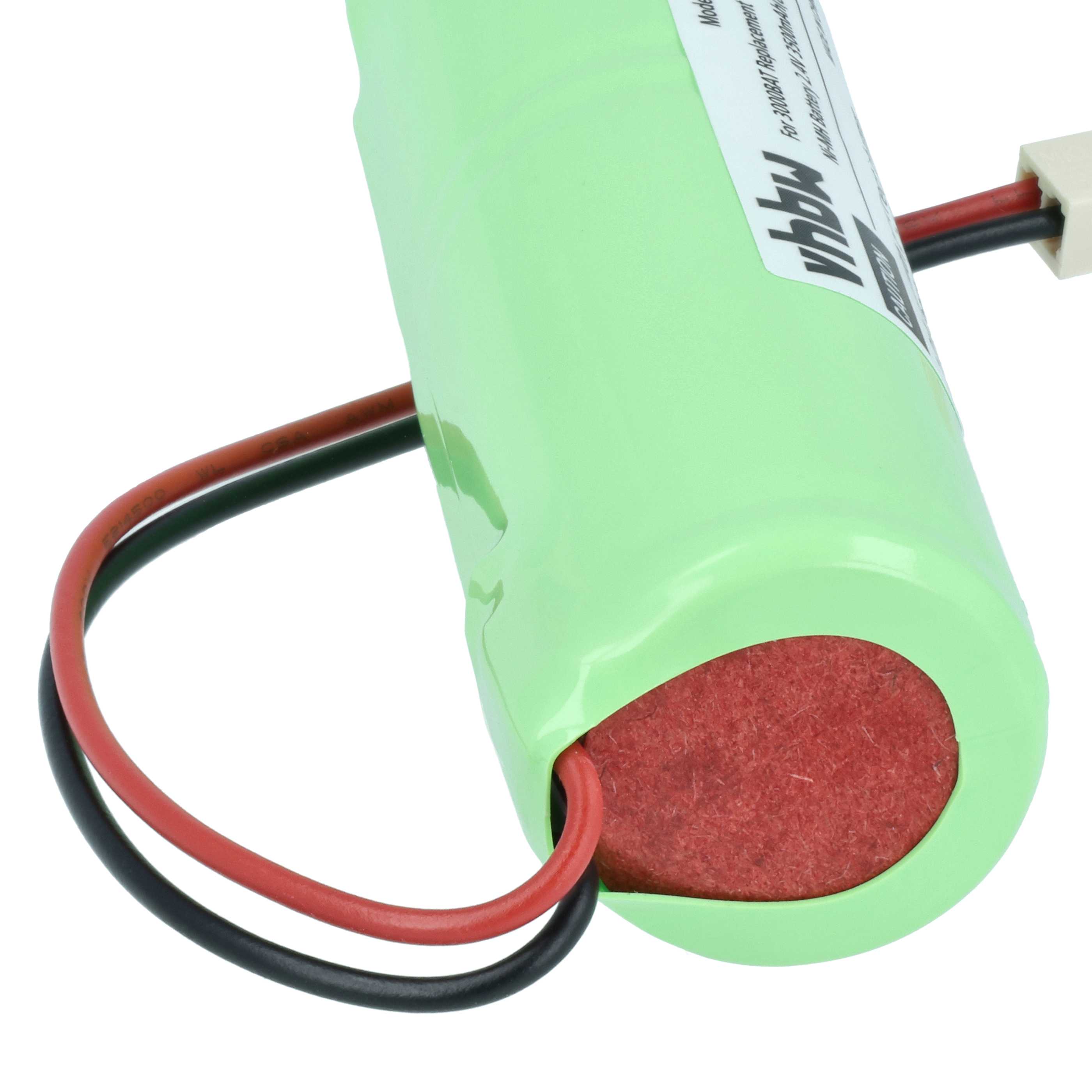 5x Batería reemplaza NOVIPro 3000BAT, 880BAT para dispositivo medición (3500 mAh, 2,4 V, NiMH)