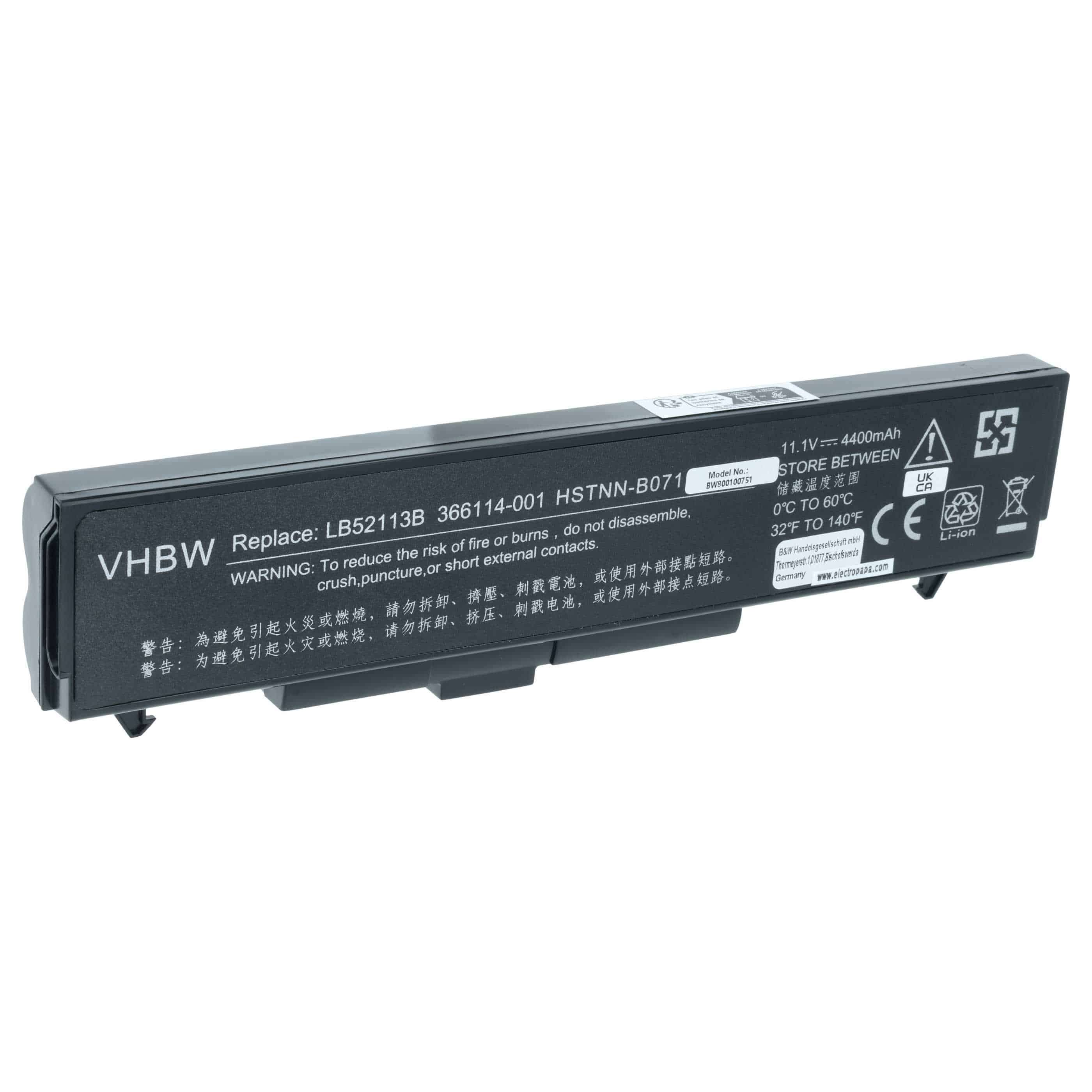 Akumulator do laptopa zamiennik LG LB62115E, LRBA06BLU - 4400 mAh 11,1 V Li-Ion, czarny