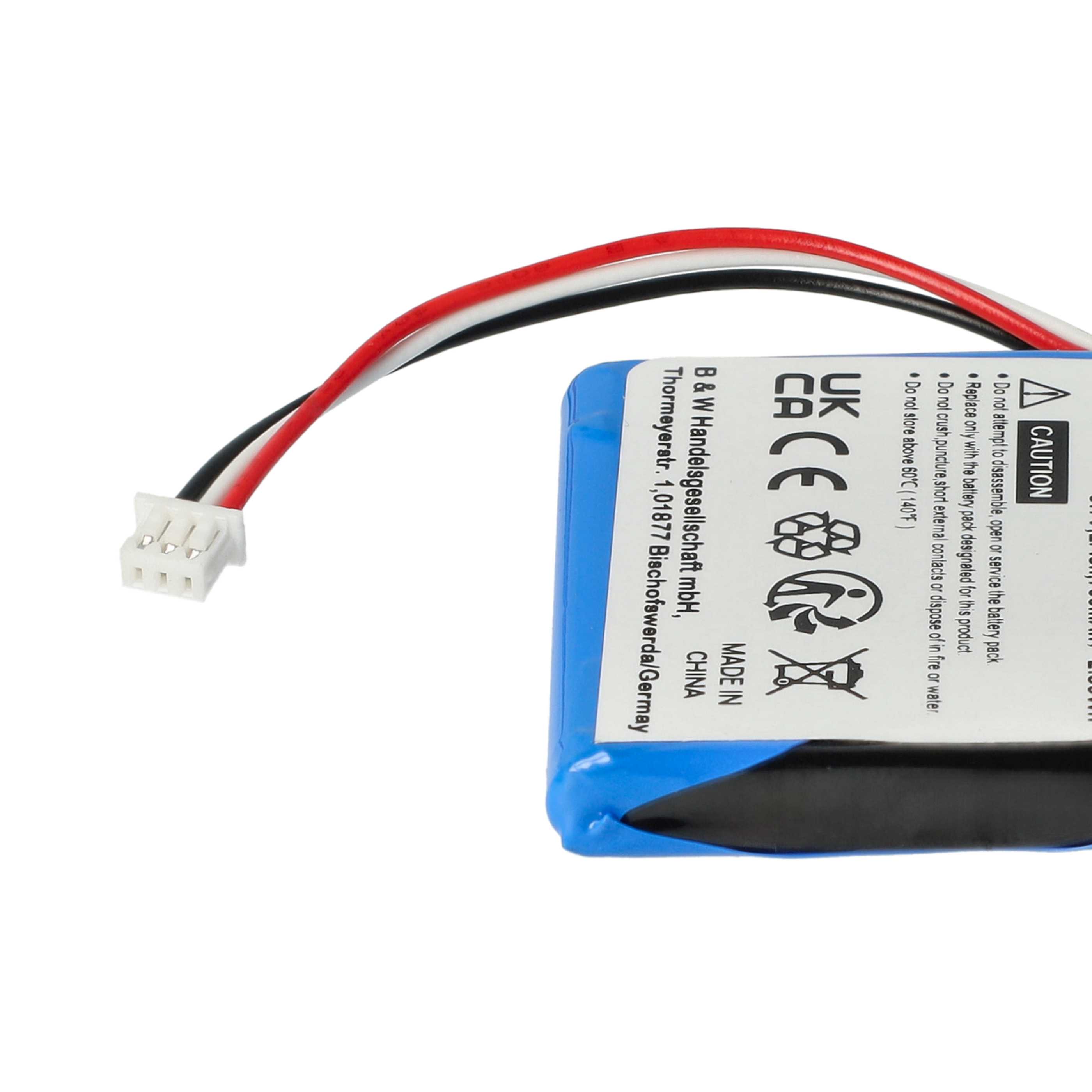 Akumulator do nawigacji GPS zamiennik TomTom ALHL03708003 - 700 mAh 3,7 V Li-Ion