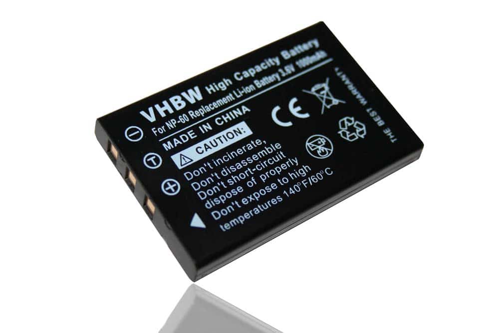 Batterie remplace Acoustic Research HK-NP60-850 pour télécommande - 1000mAh 3,6V Li-ion