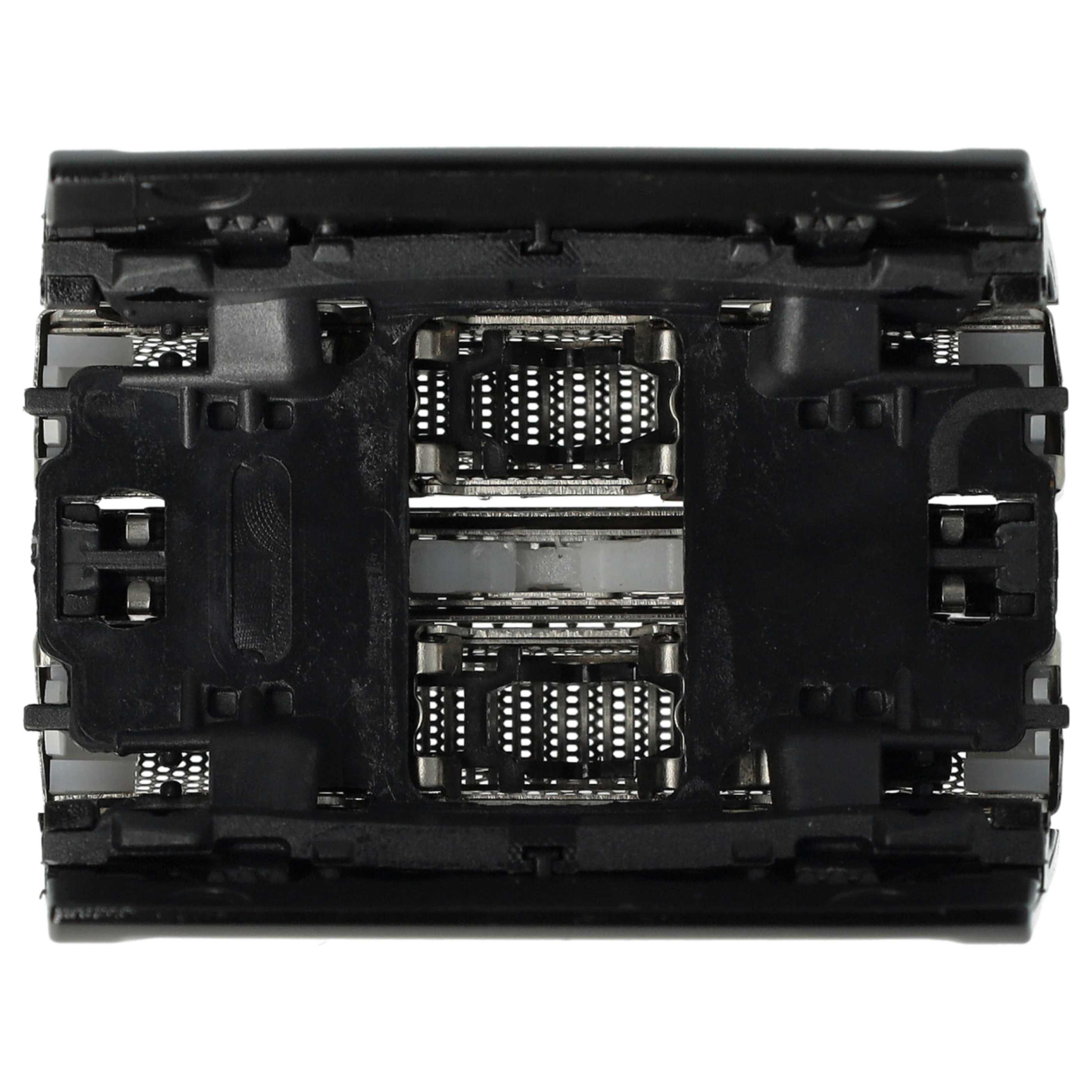 2x cabezales reemplaza Braun 52S, 52B para afeitadoras Braun - negro
