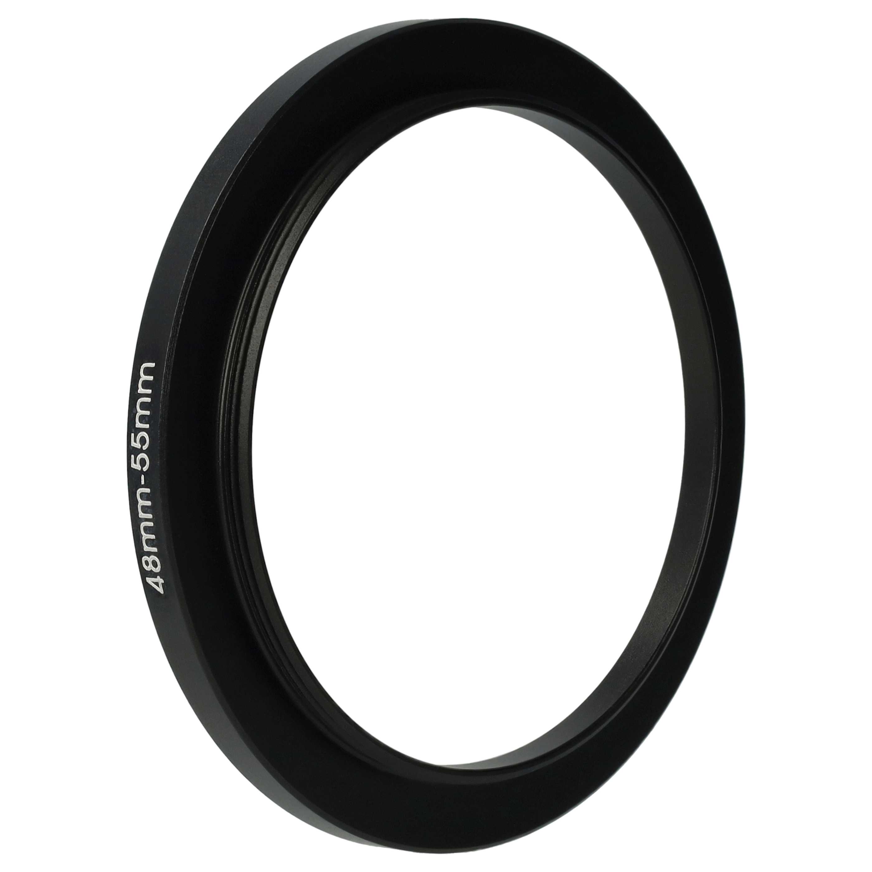 Step-Up-Ring Adapter 48 mm auf 55 mm passend für diverse Kamera-Objektive - Filteradapter
