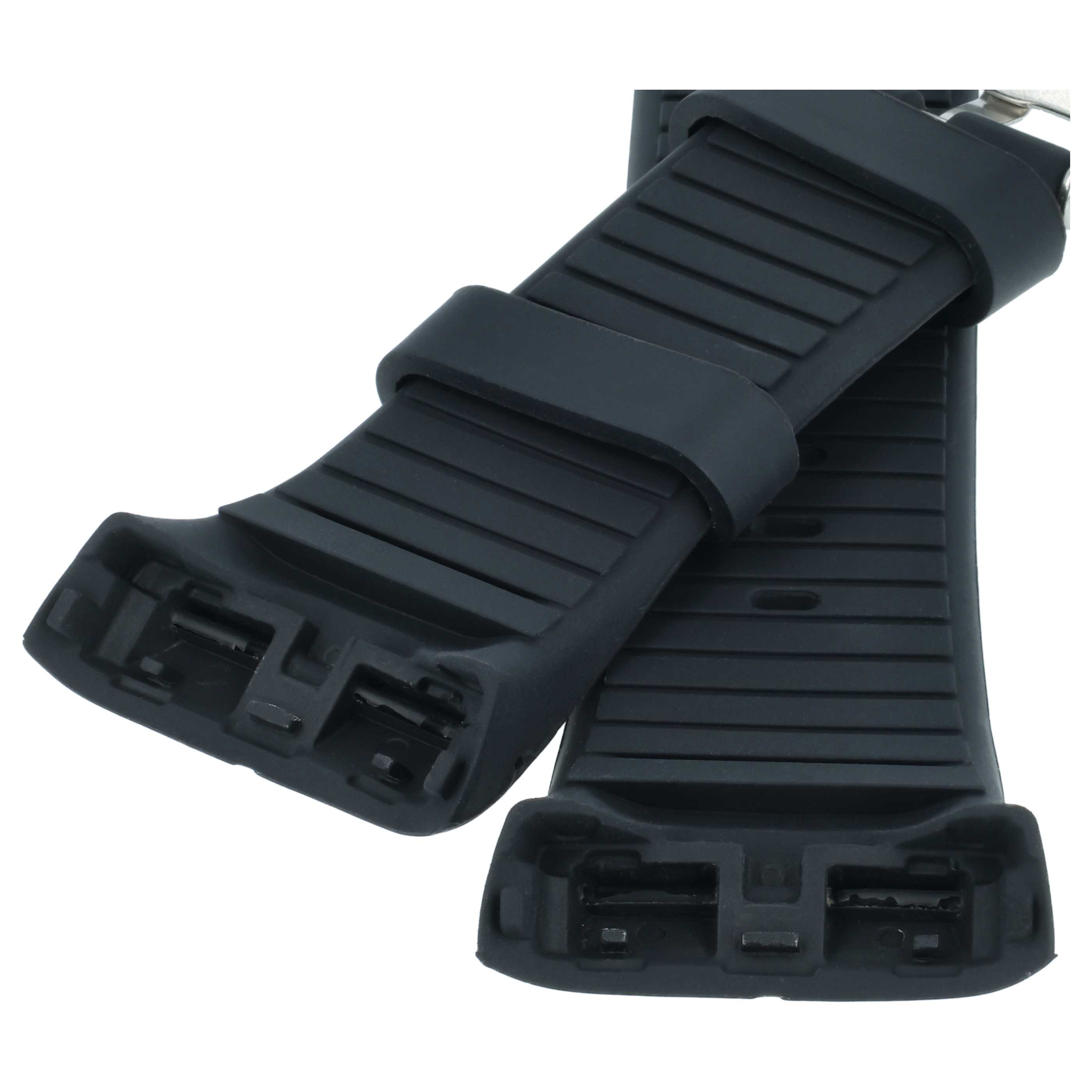wristband for Polar Smartwatch - 9.0cm + 12.2 cm long, 33mm wide, black