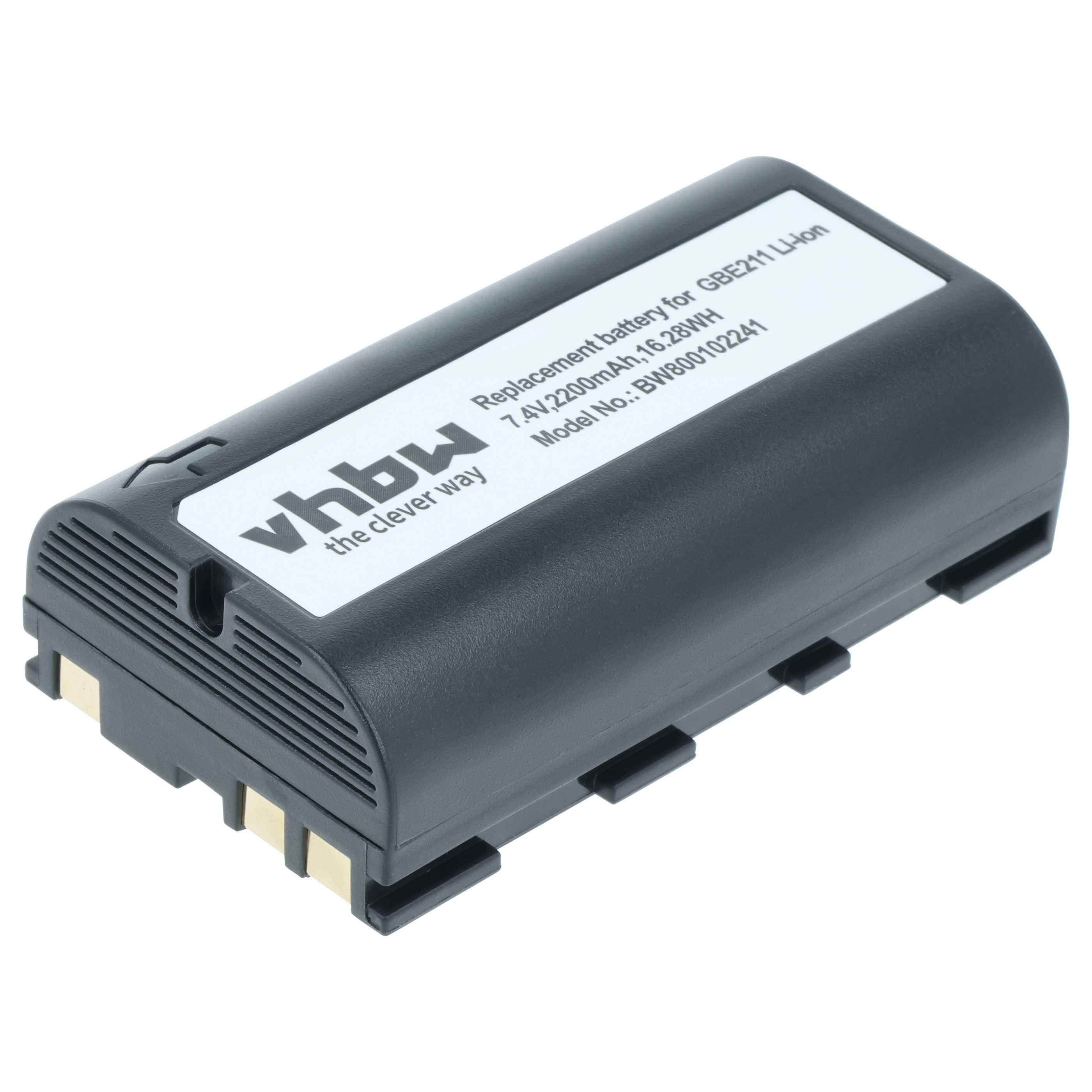 Messtechnik-Akku als Ersatz für Geomax ZBA200, ZBA400 für Leica - 2200mAh 7,4V Li-Ion