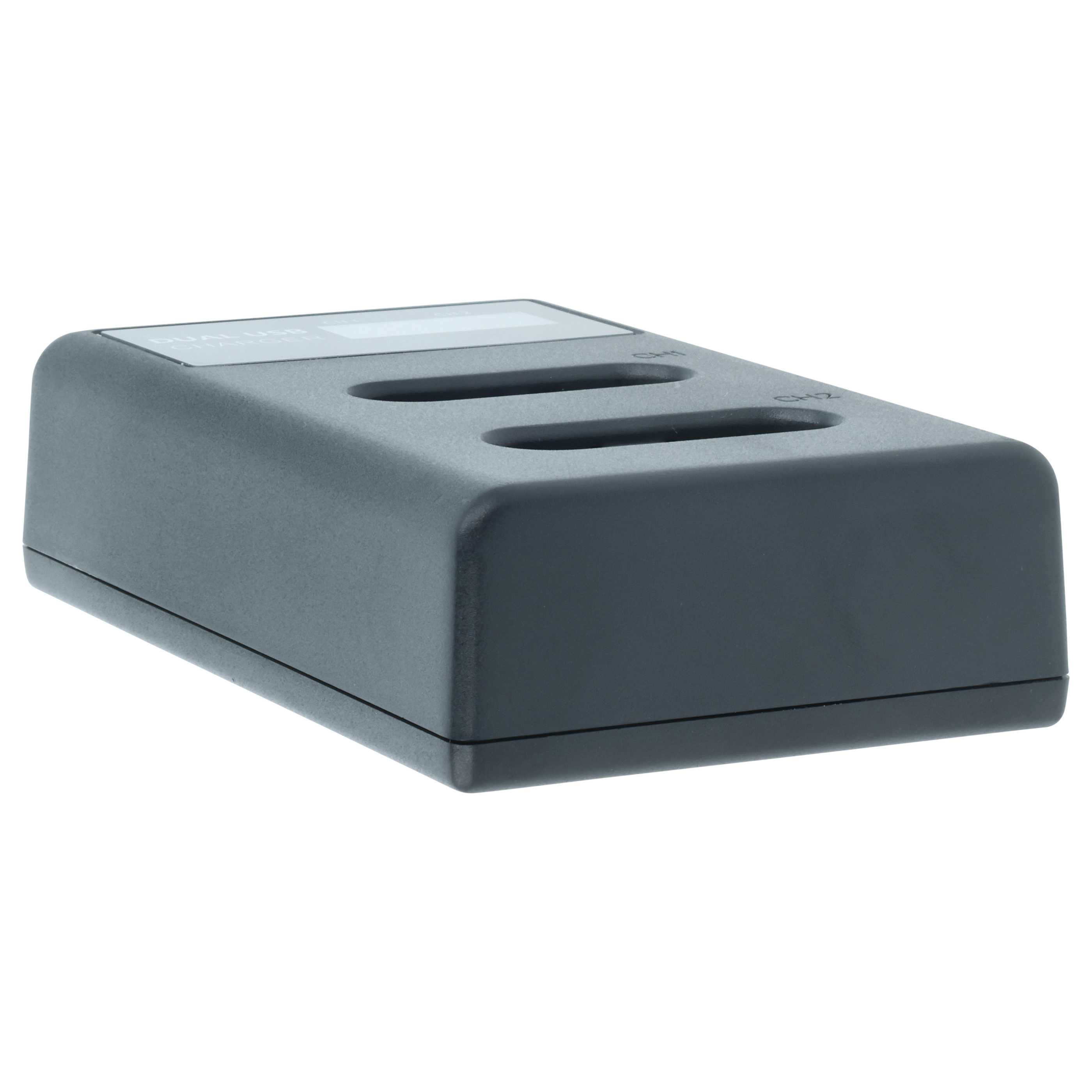 Battery Charger replaces Sony BC-CSXB, BC-DCY for Hasselblad Digital Camera etc. - 0.5 A, 4.2 V