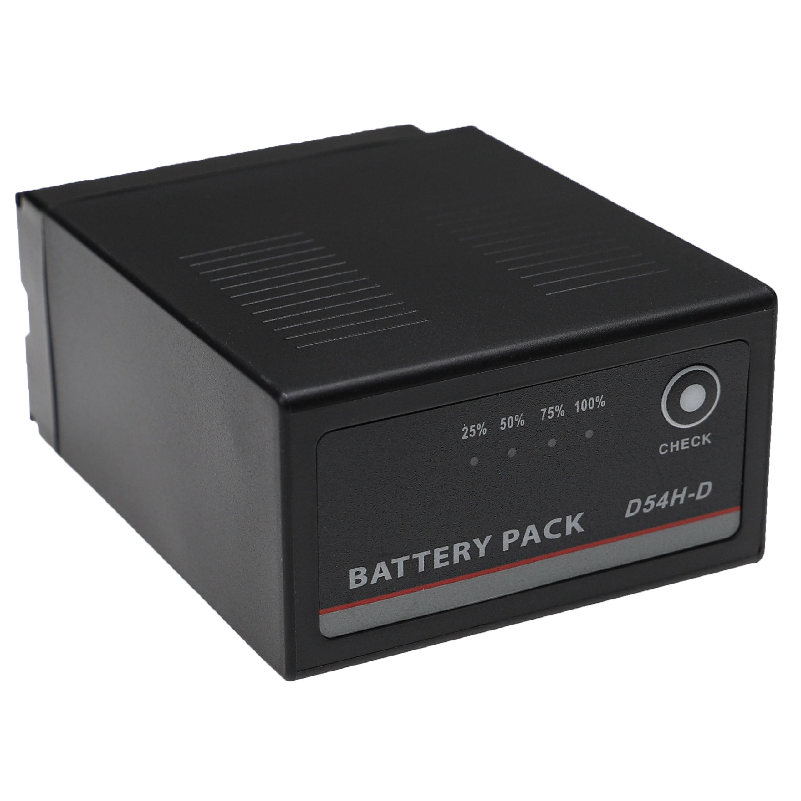Videocamera Battery Replacement for Hitachi DZ-BP28, DZ-BP16 - 7800mAh 7.4V Li-Ion