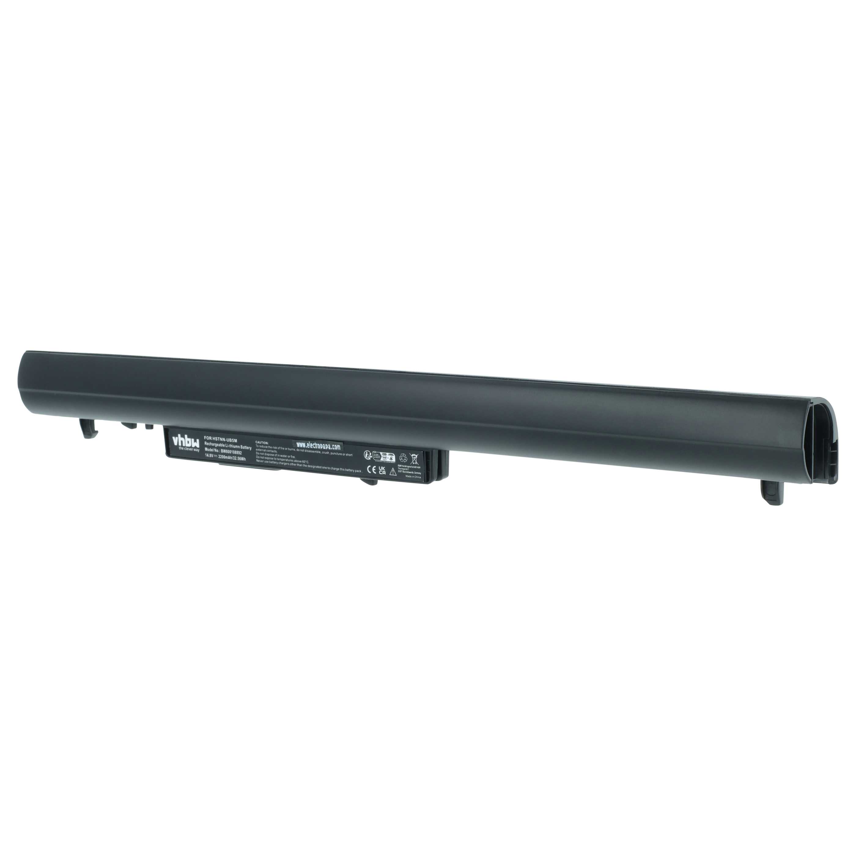 Akumulator do laptopa zamiennik HP 728248-221, 728248-141, 728248-121 - 2200 mAh 14,8 V Li-Ion, czarny