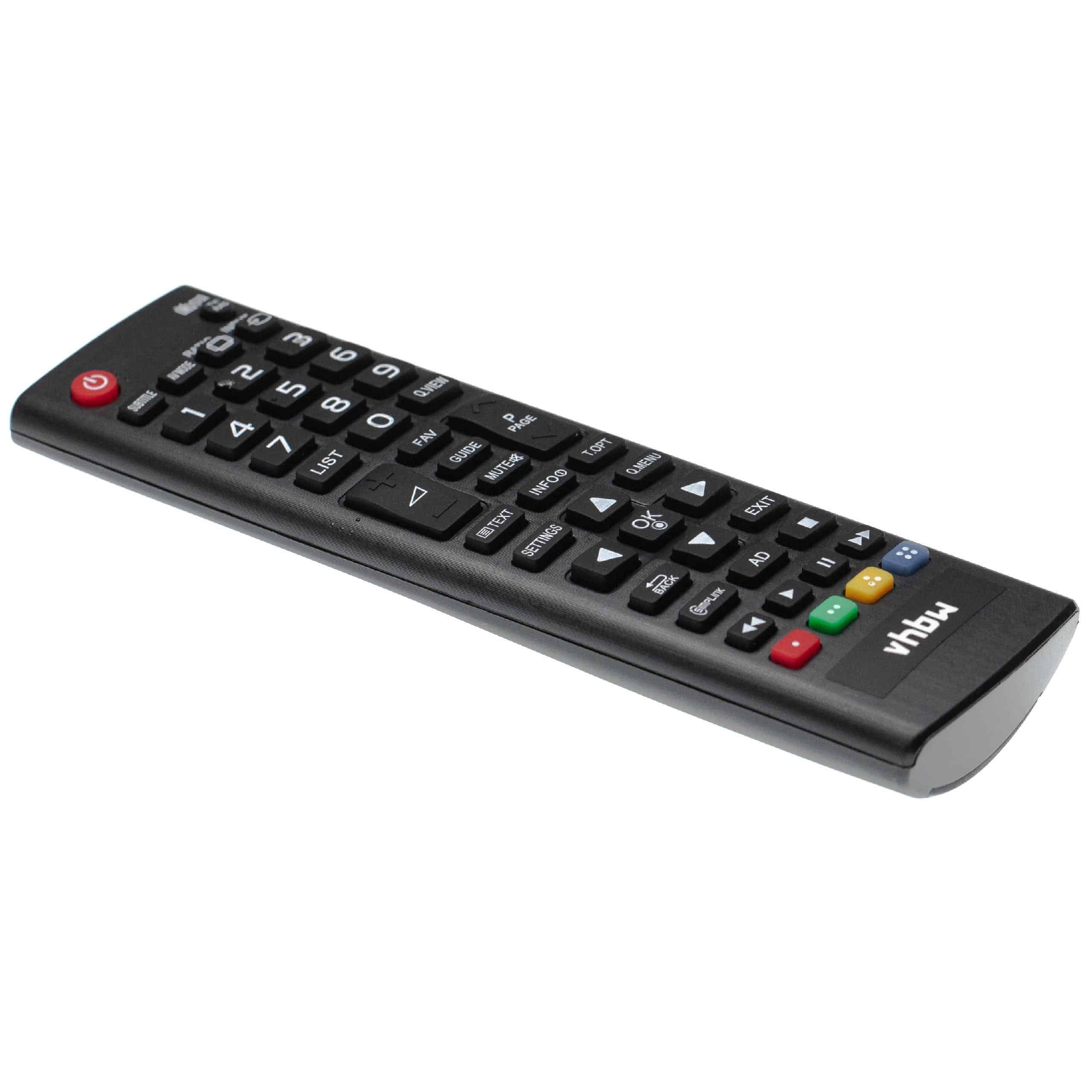 Remote Control replaces LG AKB73715603 for LG TV
